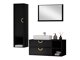 Bathroom set Providence 196 (Black)