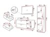 Bathroom set Providence 196 (Cashmere)