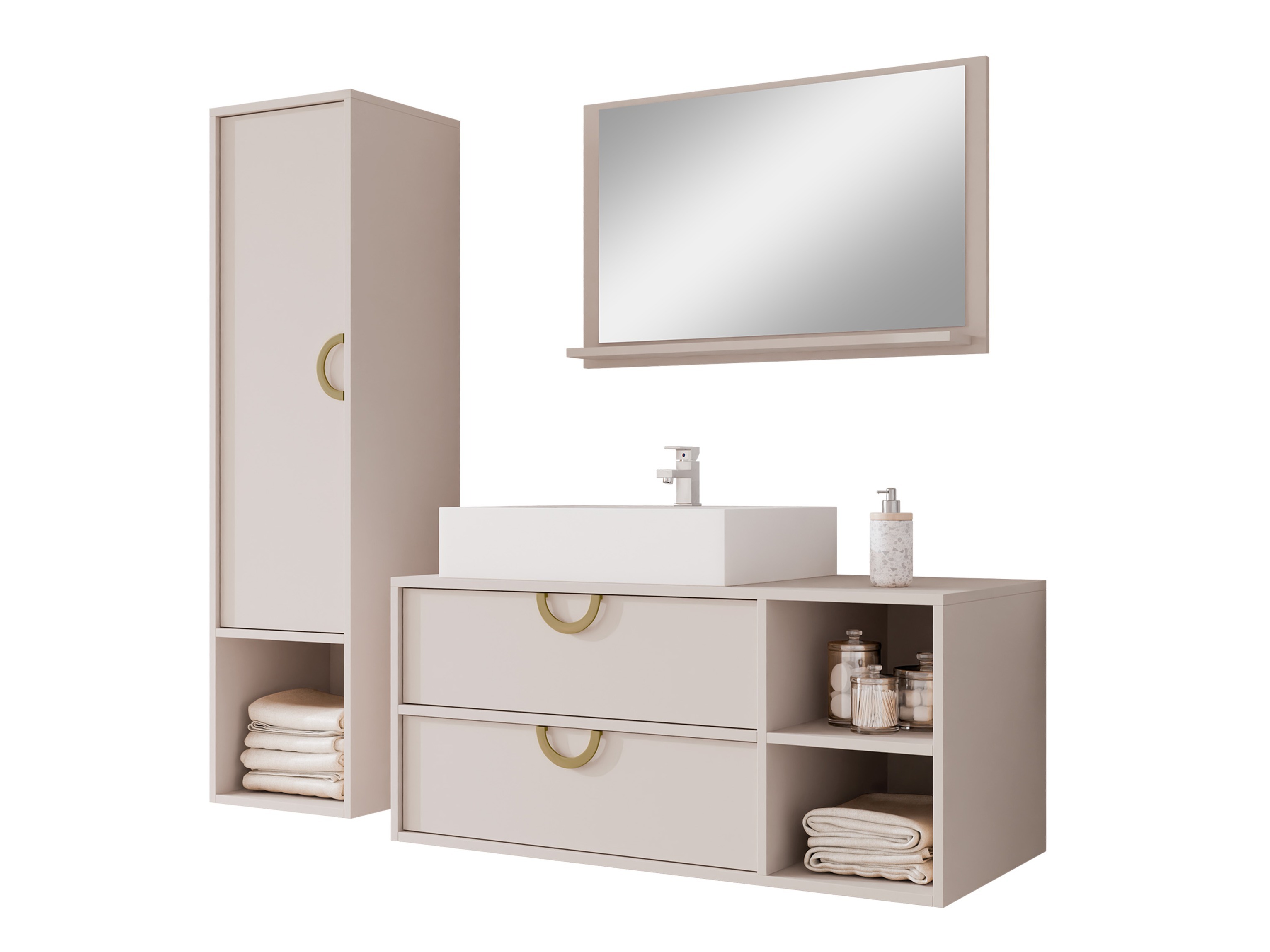 Bathroom set Sodalis (Cashmere)