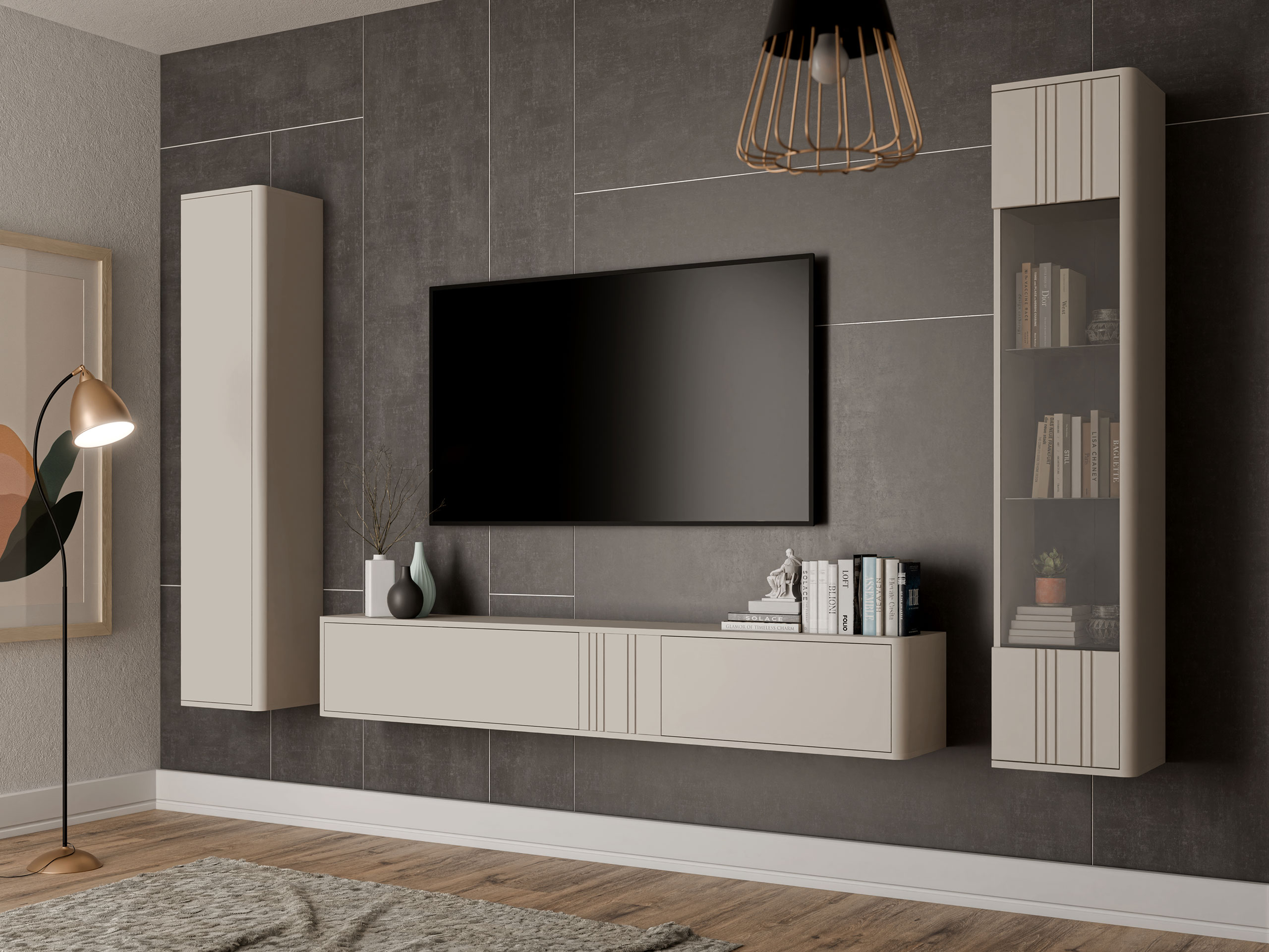 Living room set Dormele 120 (Cashmere)