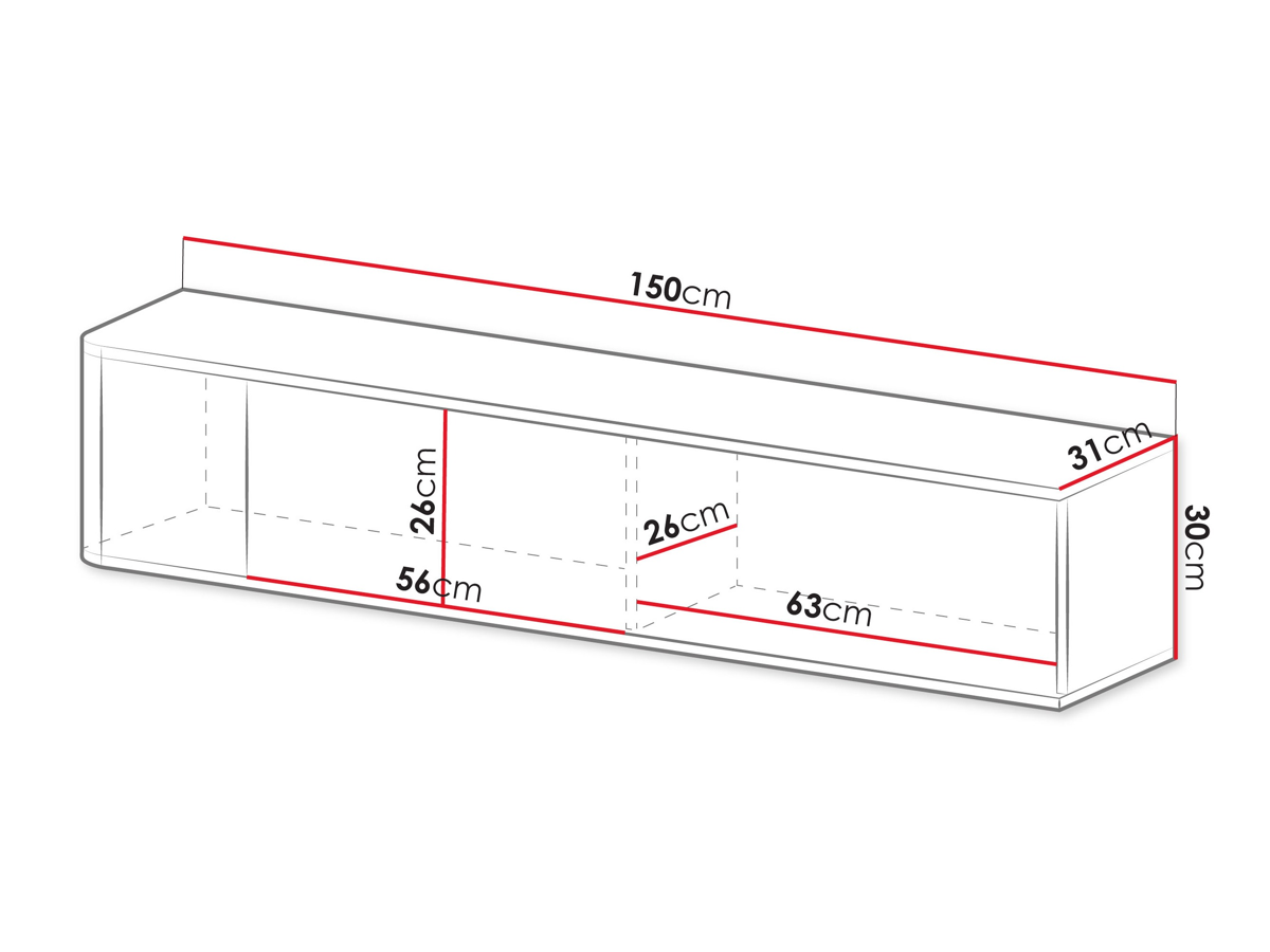 TV stand Dormele 101