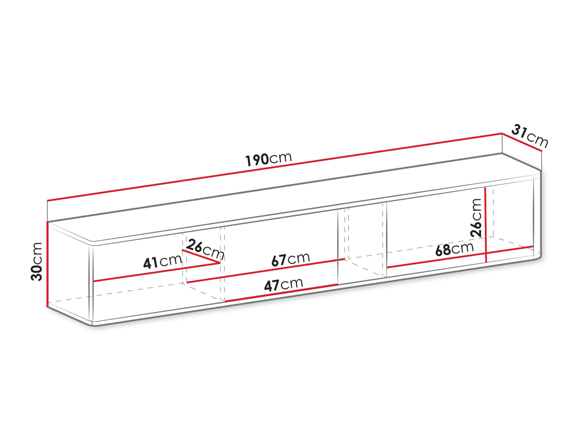 TV stand Dormele 102