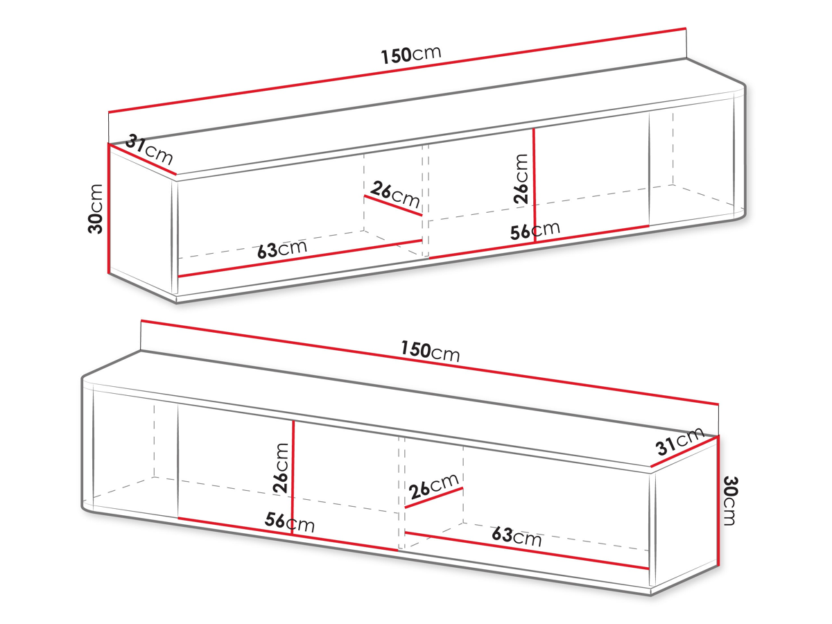 TV stand Dormele 109