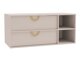 Wall-mounted bathroom cabinet for washbasin Providence 193 (Cashmere)