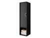 Wall-mounted bathroom cabinet Providence 194 (Black)