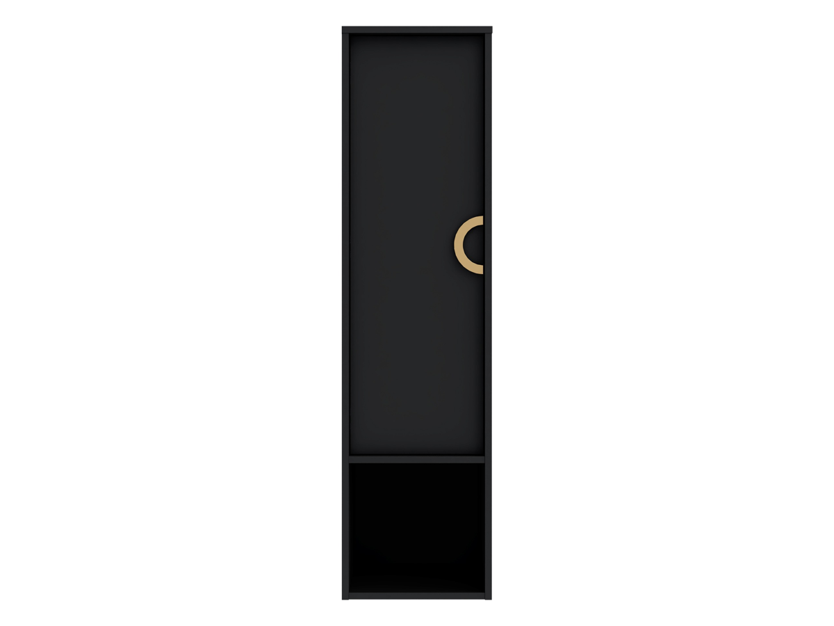 Wall-mounted bathroom cabinet Providence 194 (Black)