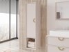 Wall-mounted bathroom cabinet Providence 194 (Cashmere)