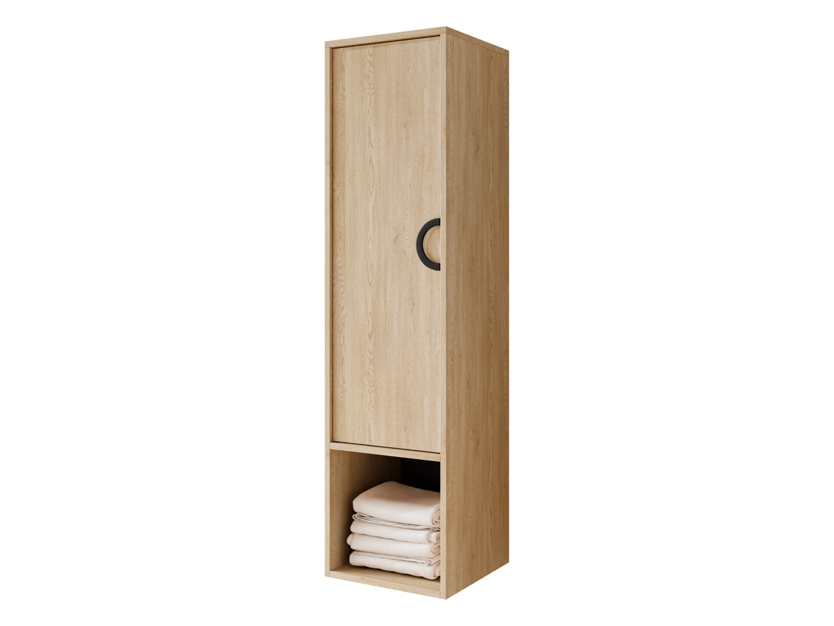 Wall-mounted bathroom cabinet Providence 194 (Oak)