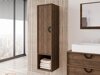 Wall-mounted bathroom cabinet Providence 194 (Walnut)
