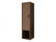 Wall-mounted bathroom cabinet Providence 194 (Walnut)