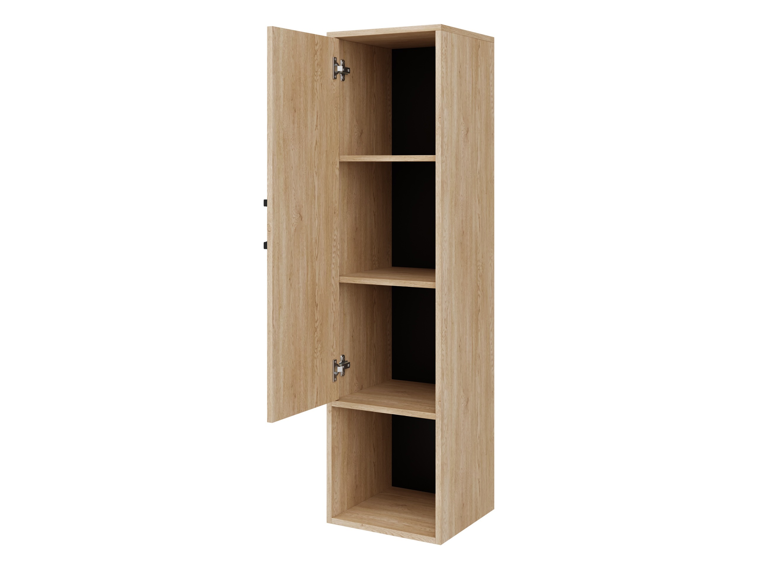 Wall-mounted bathroom cabinet Sodalis (Walnut)