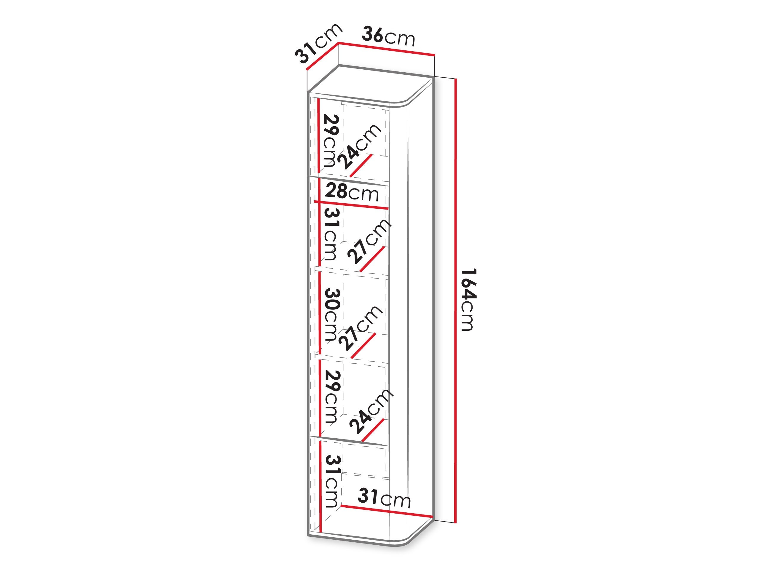 Wall shelf Oratio II (Cashmere)