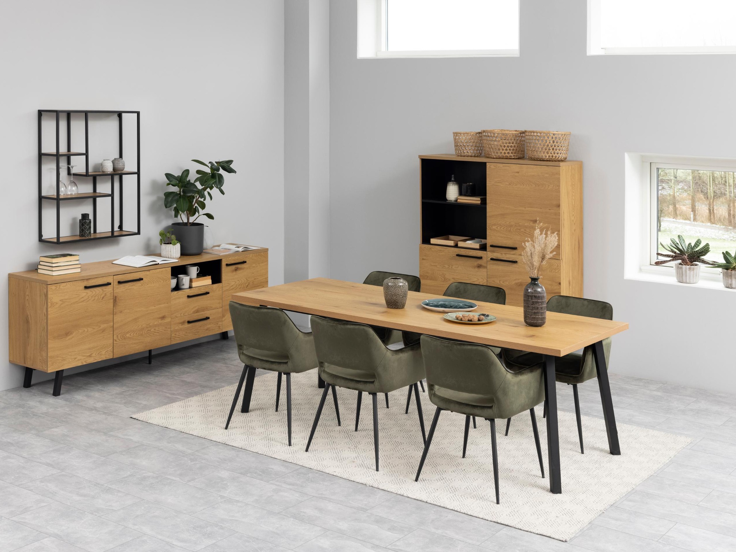 Chair Norsica 322 (Dark green)
