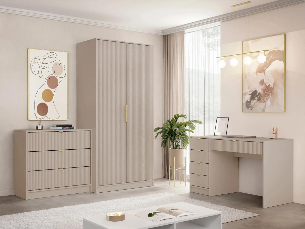 Home office set Comfivo Larmire 123 (Cashmere)