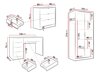 Home office set Comfivo Larmire 123 (Cashmere)