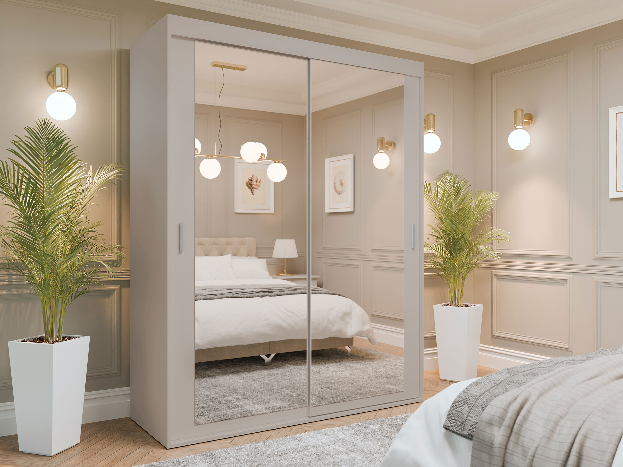 Wardrobe Apopka 103 (Cashmere)