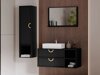 Bathroom set Providence 196 (Black)