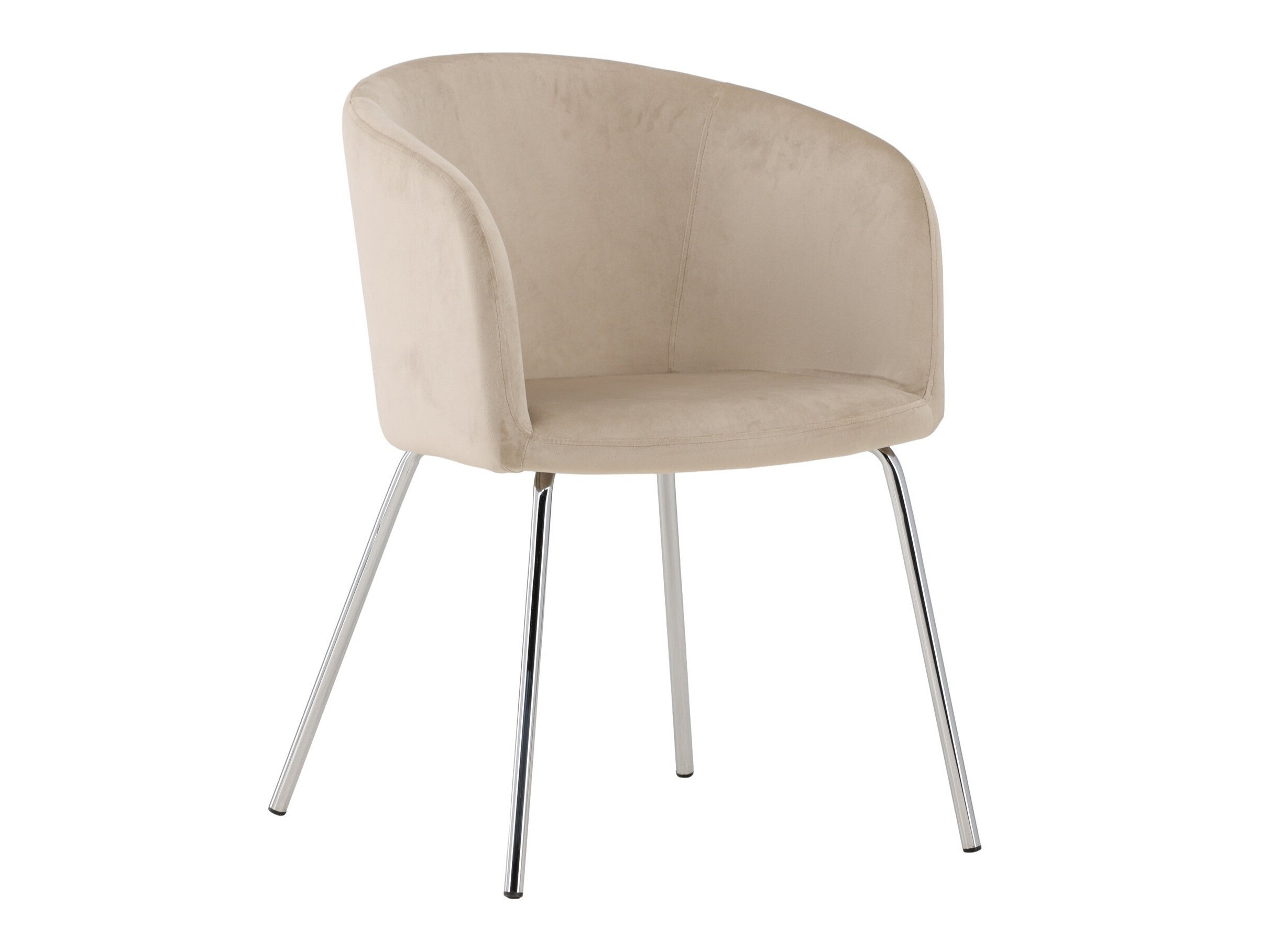 Chair Dallas 2603 (Beige + Silver)