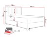 Continental bed Sanford 108 (Manila 16)