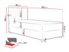 Continental bed Sanford 108 (Manila 26)