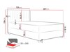 Continental bed Sanford 108 (Manila 26)