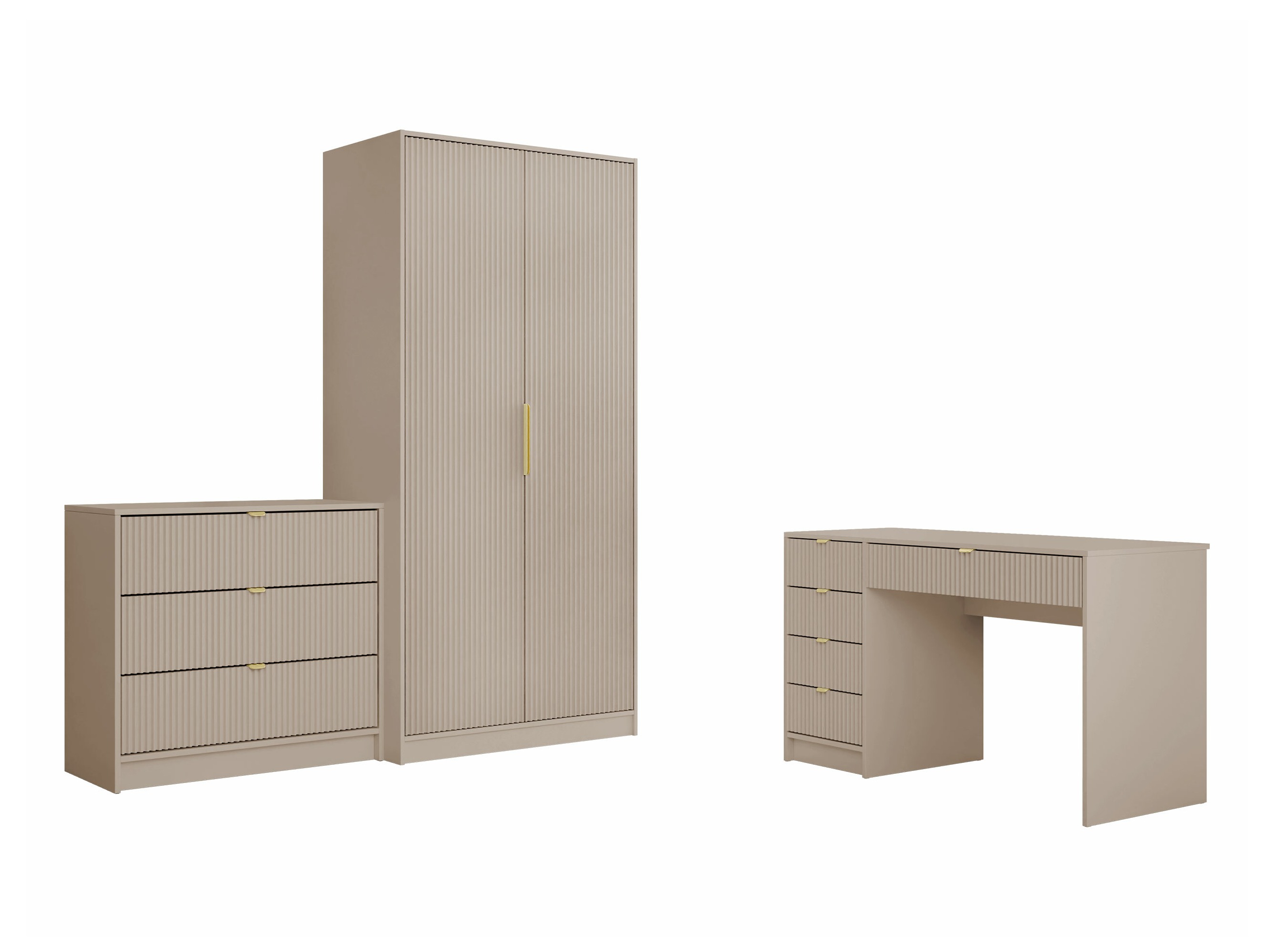 Home office set Comfivo Larmire 123 (Beige)