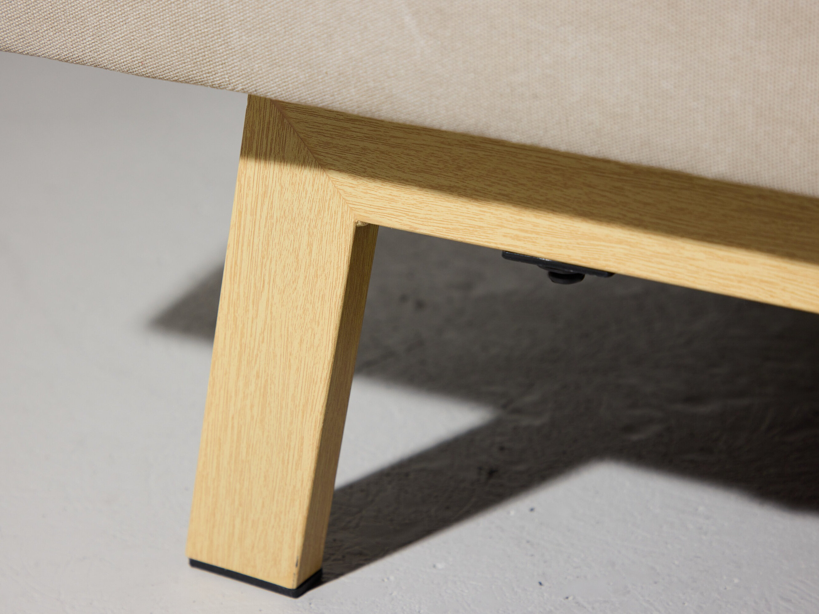 Sofa bed Dallas 1710 (Beige + Oak)