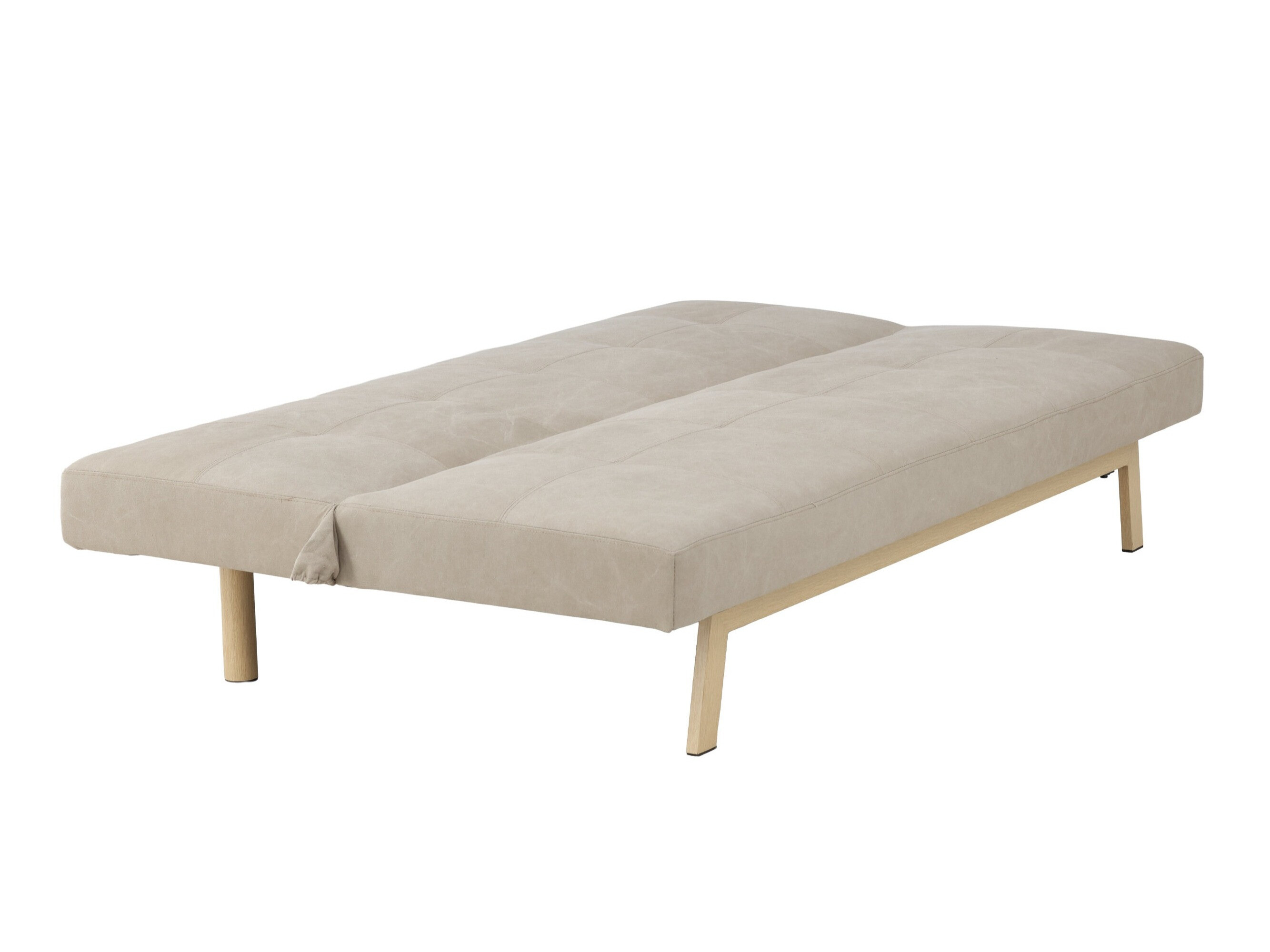 Sofa bed Dallas 1710 (Beige + Oak)