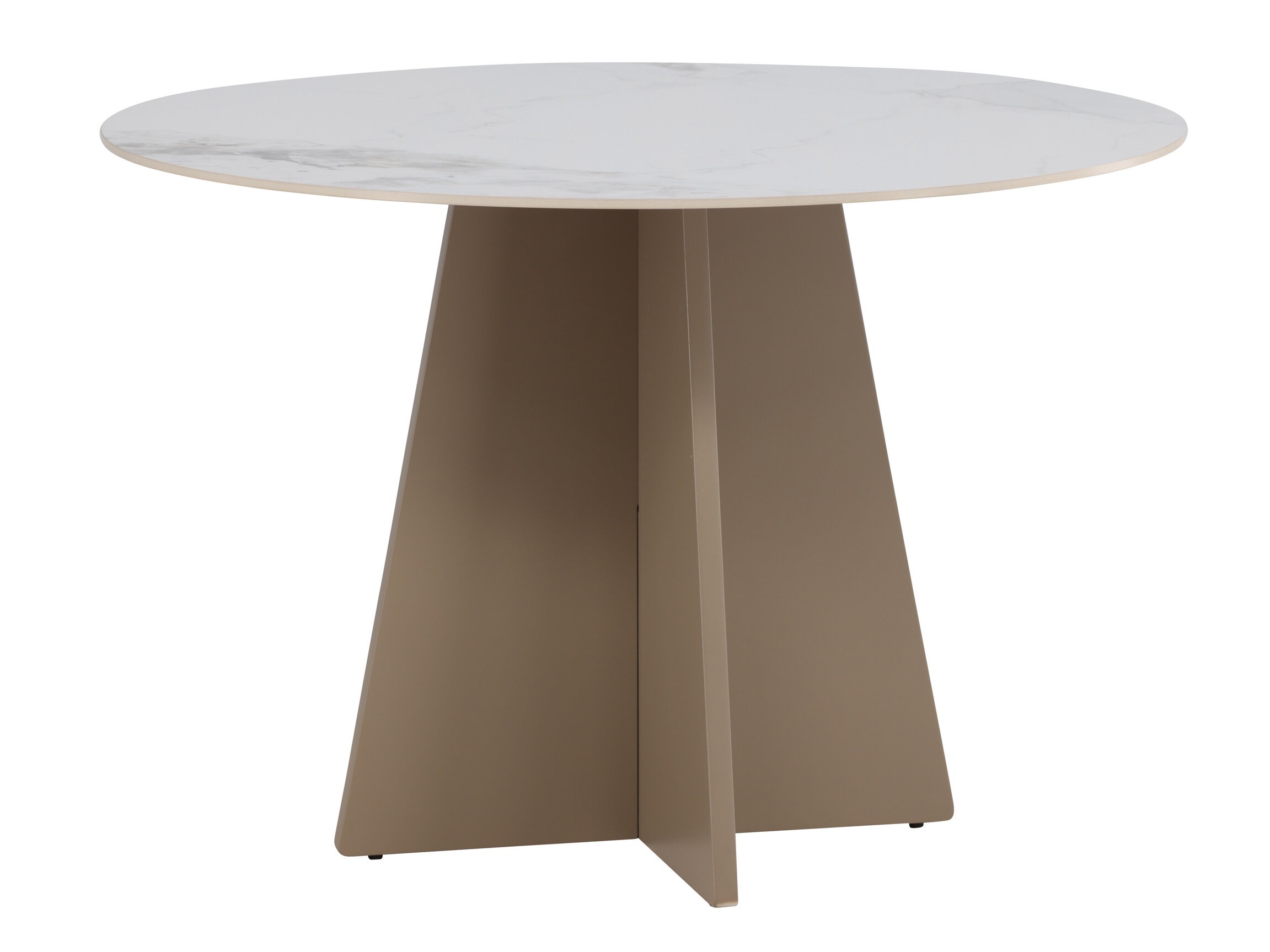 Table Dallas 4451 (White marble + Beige)