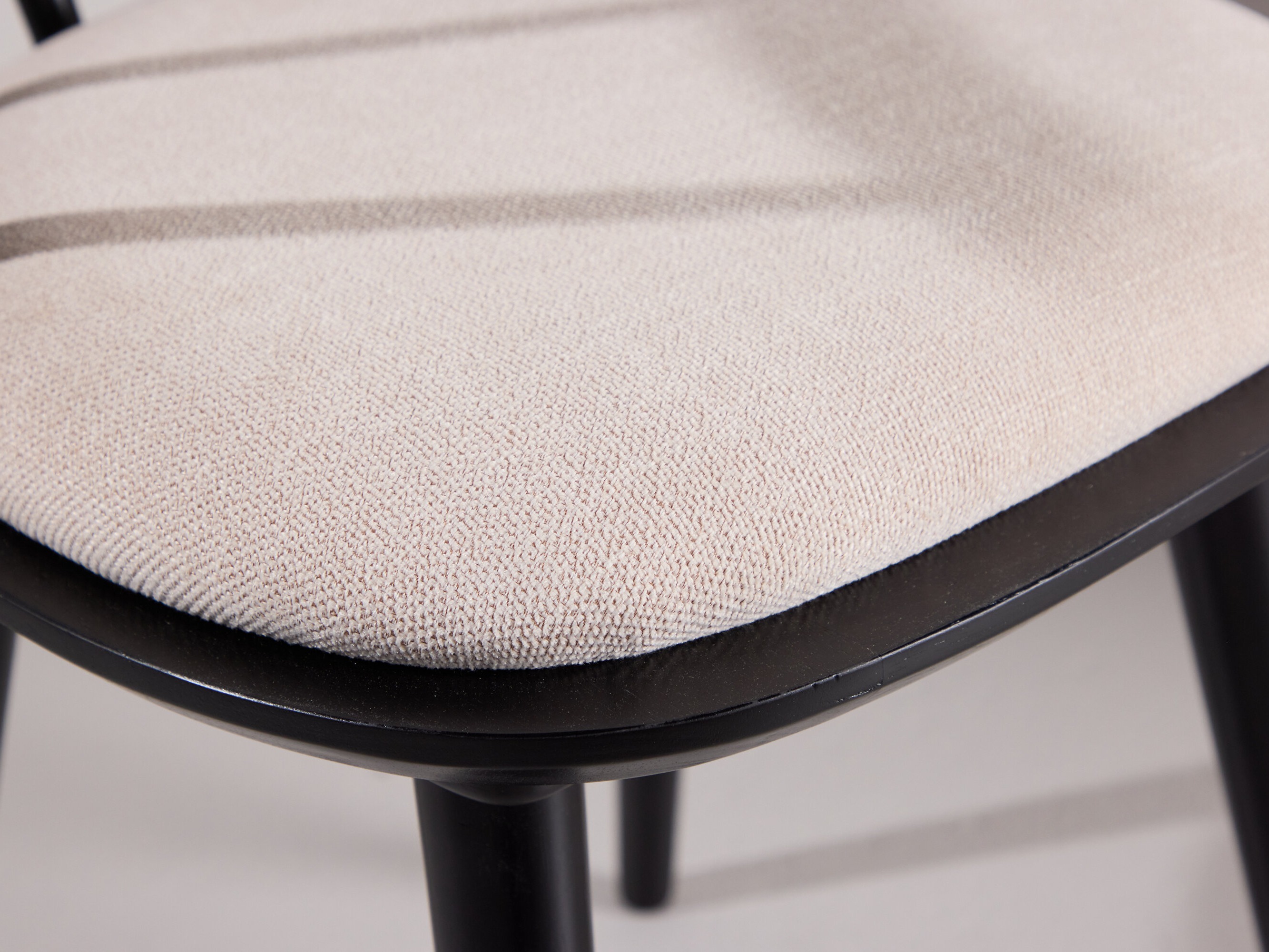 Chair Dallas 4953 (Black + Beige)