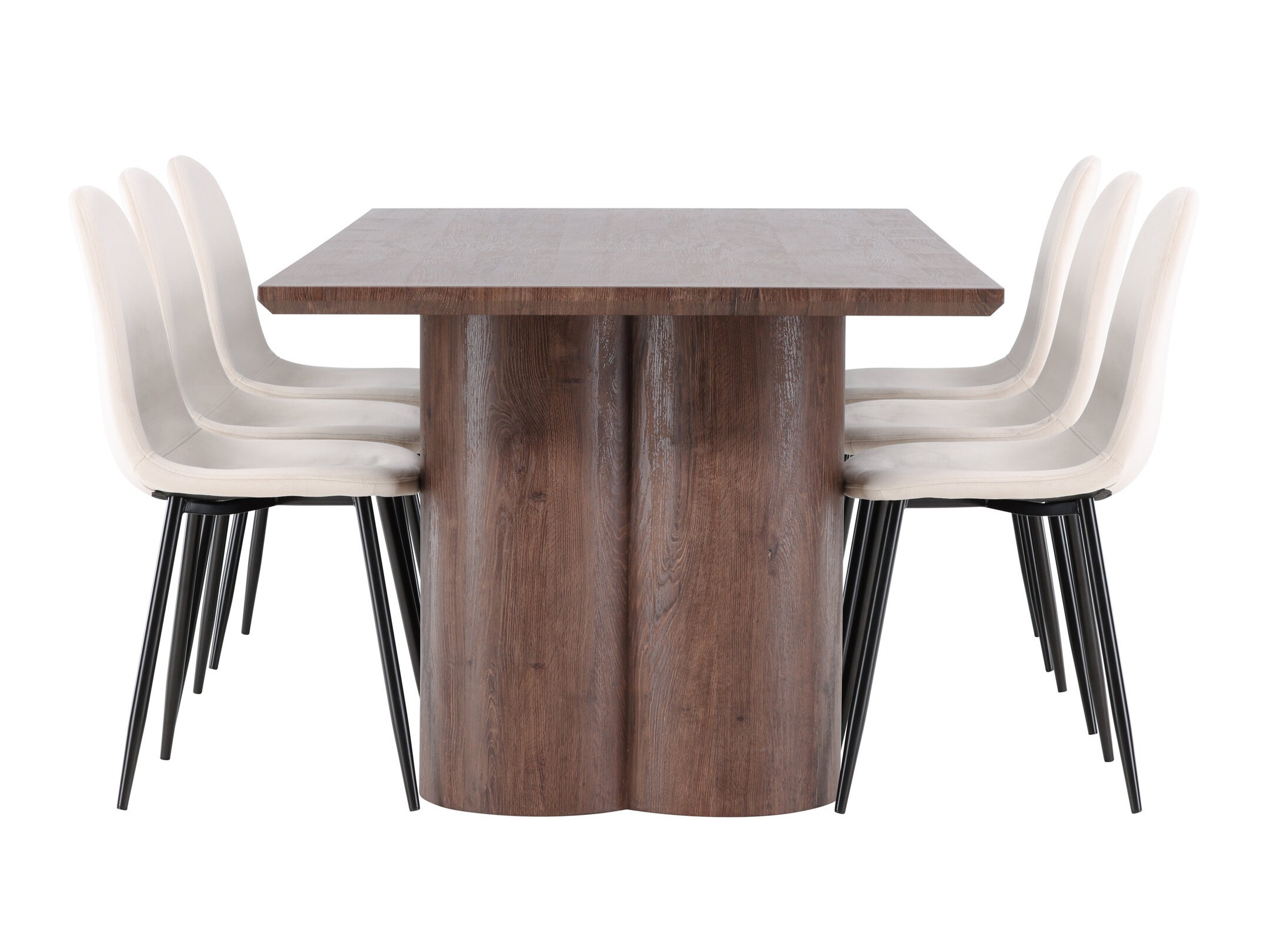Dining set Dallas 4959 (Beige + Black)