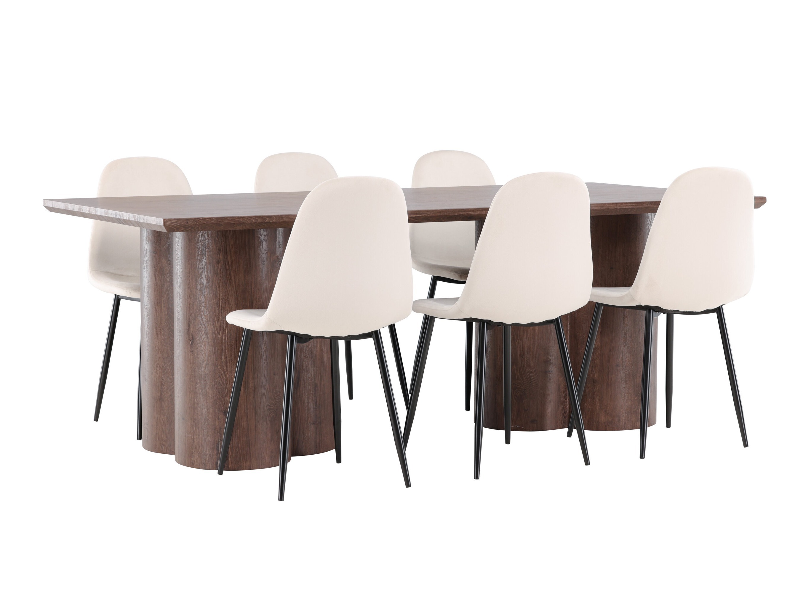 Dining set Dallas 4959 (Beige + Black)