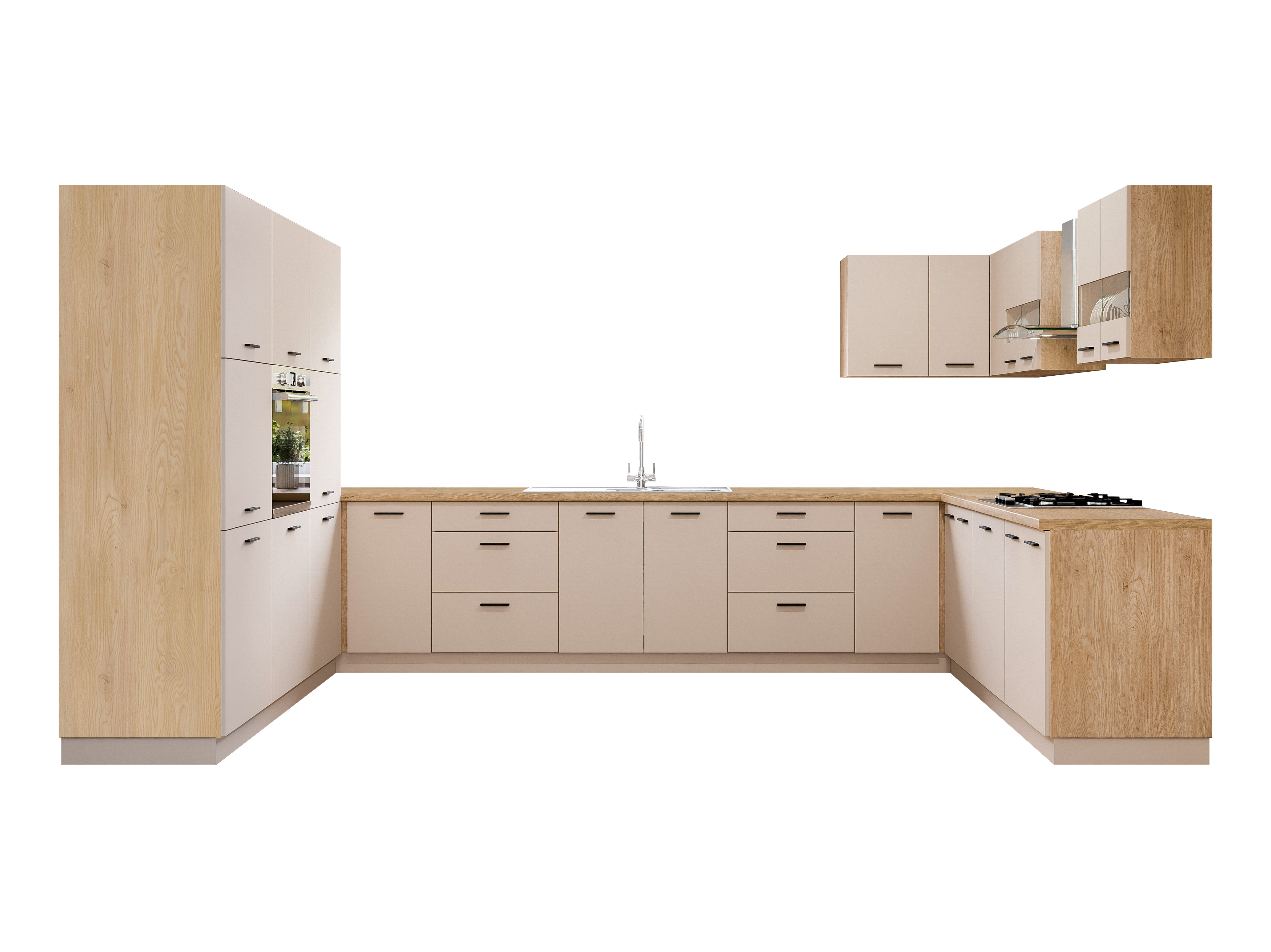 Modular kitchen set Ati Cashmere 134