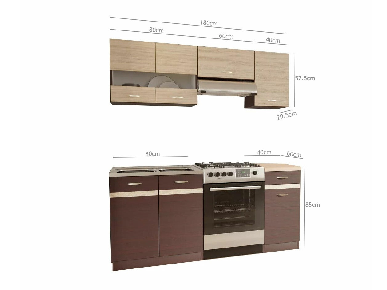 Modular kitchen set Eli Mix 101