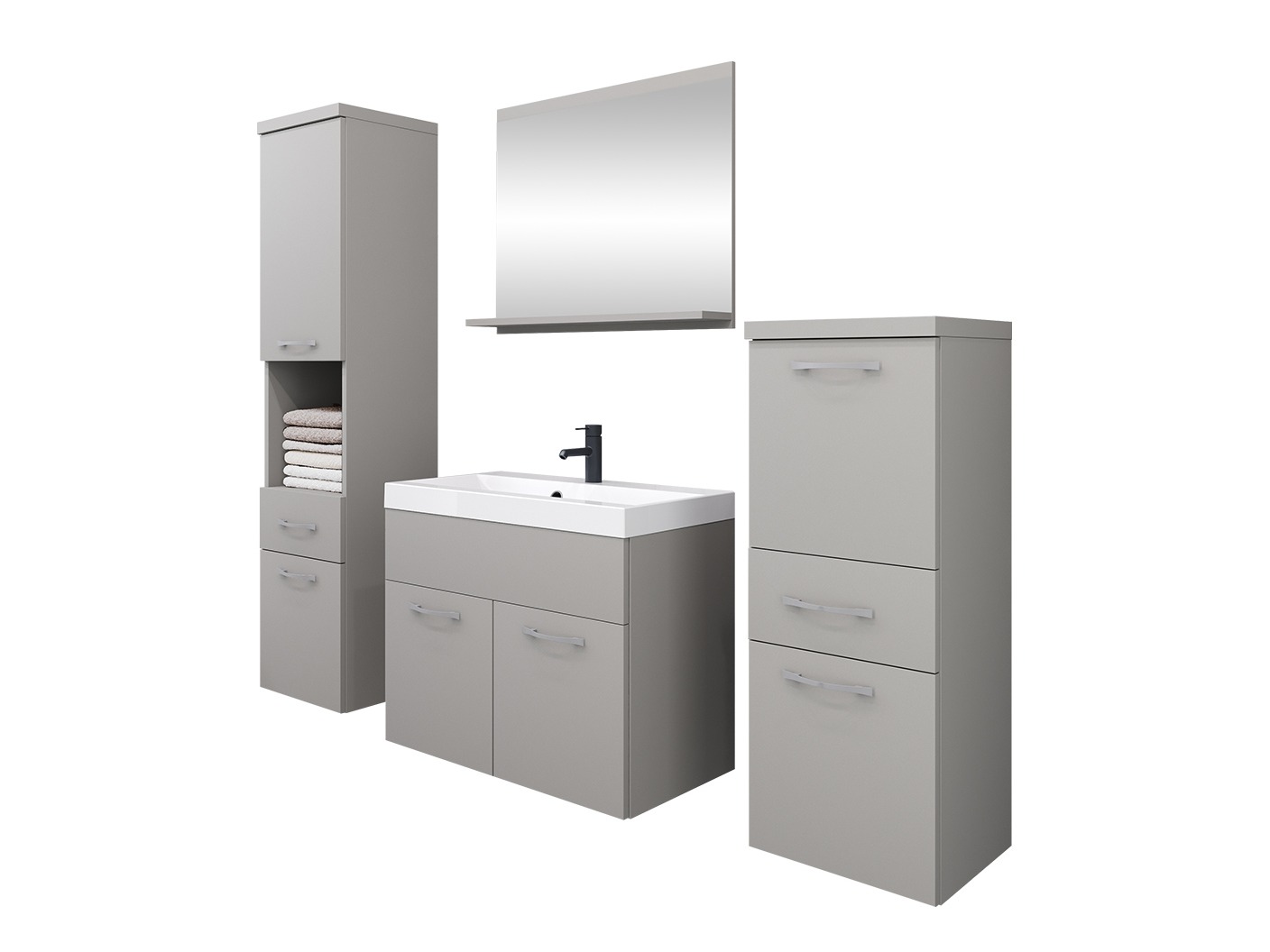 Bathroom set Sarasota 109 (Grey)