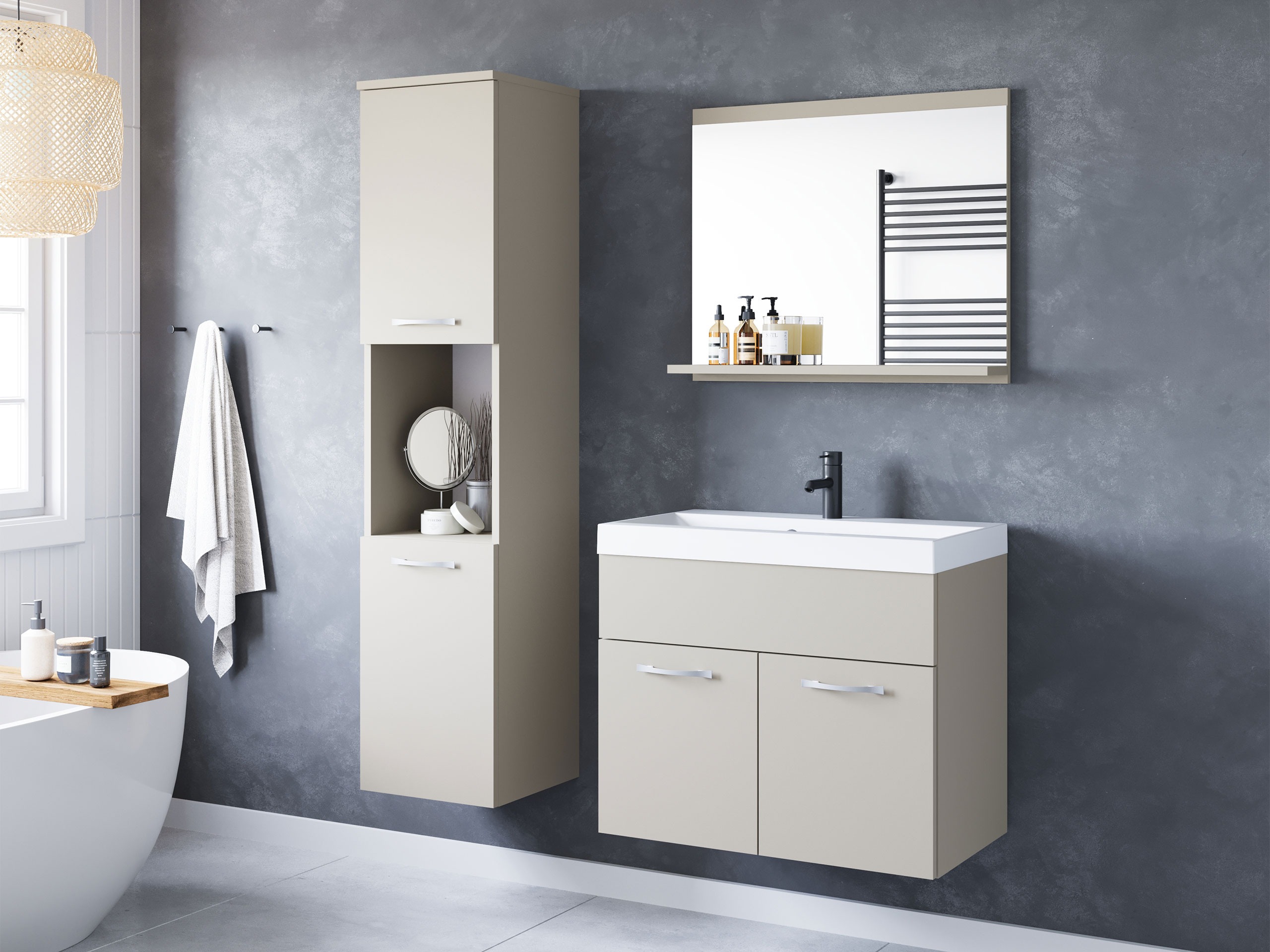 Bathroom set Sarasota 122 (Cashmere)