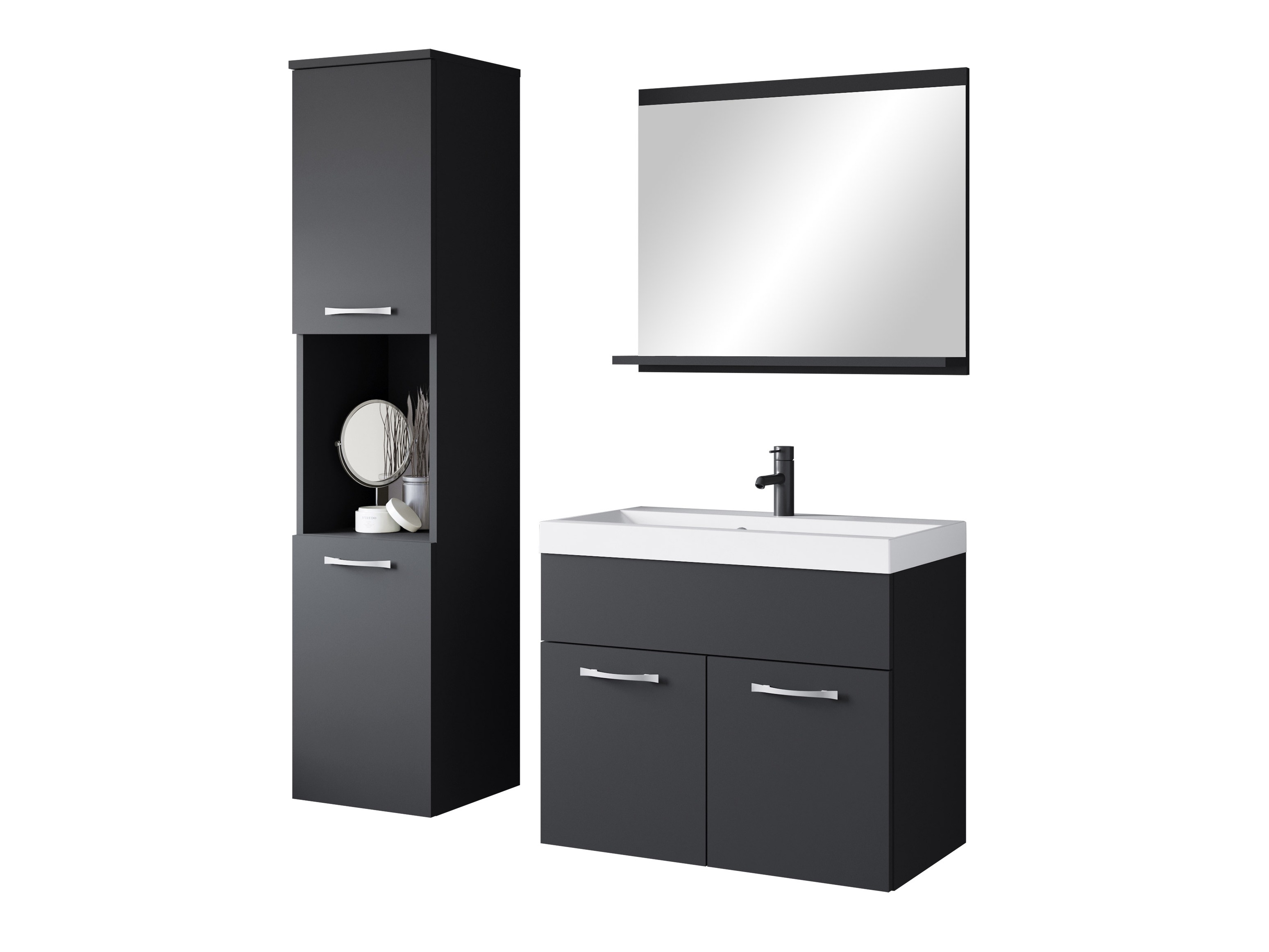 Bathroom set Sarasota 122 (Graphite)