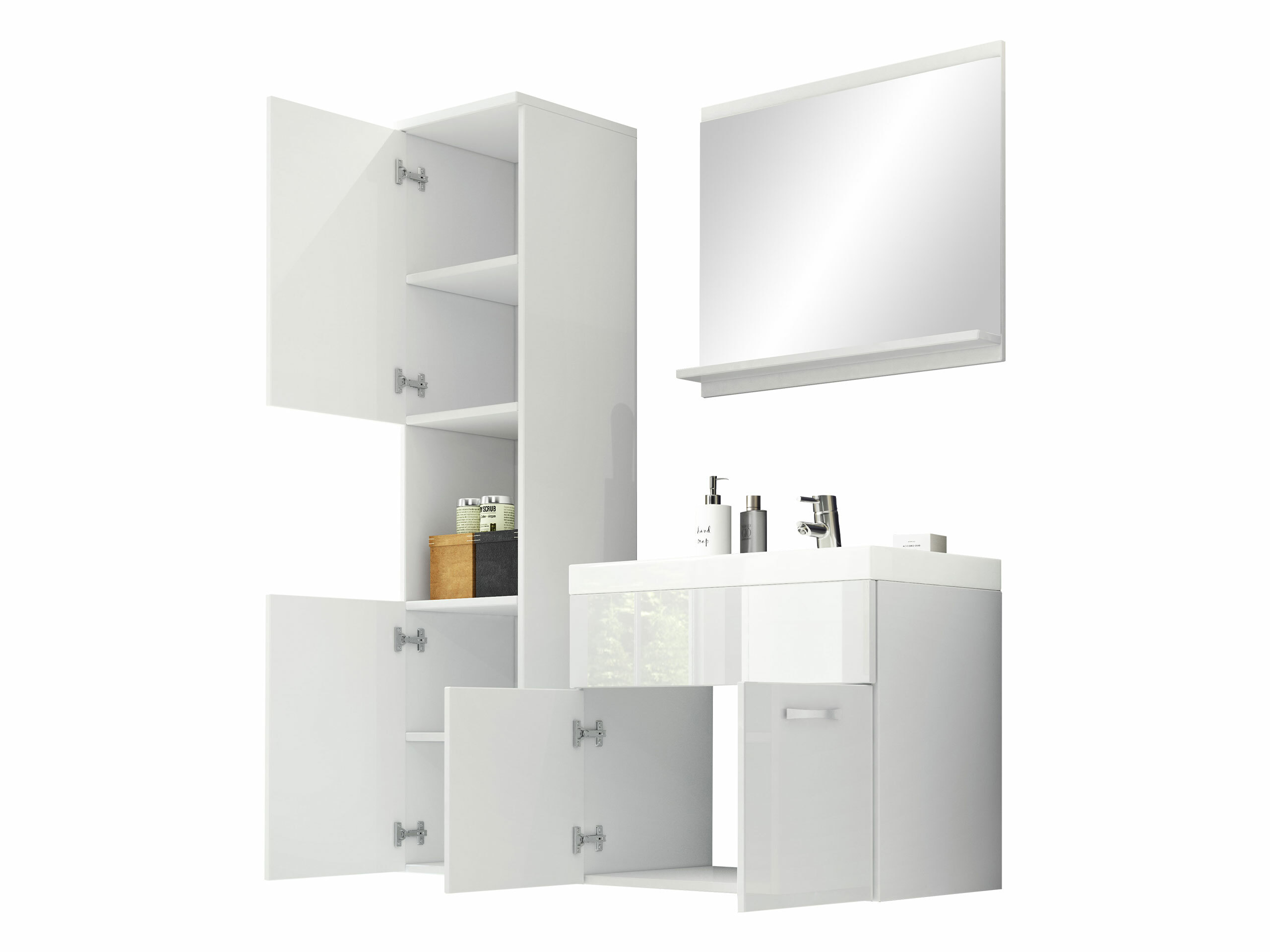 Bathroom set Sarasota 122 (Graphite)