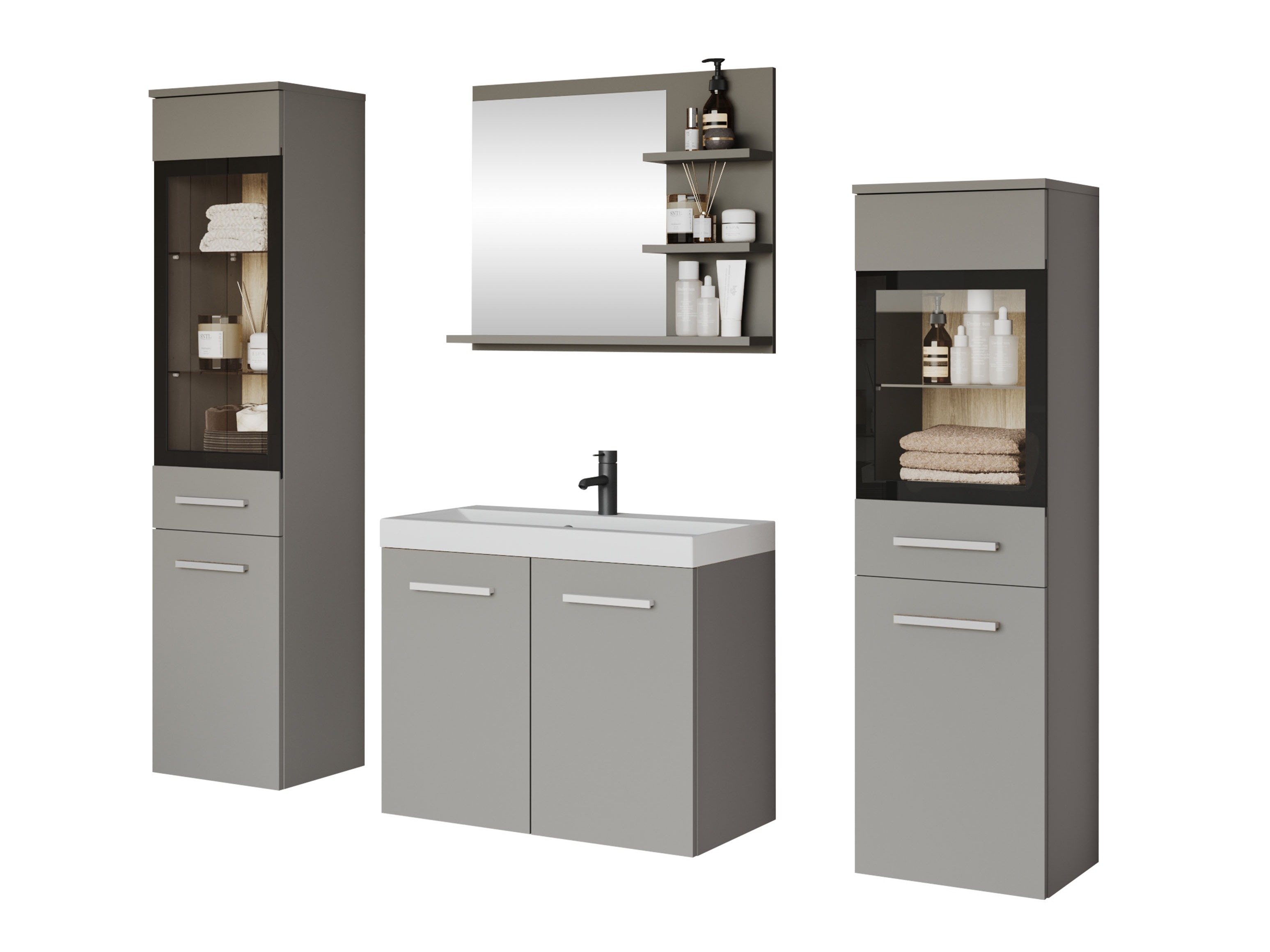 Bathroom set Sarasota 141 (Grey)