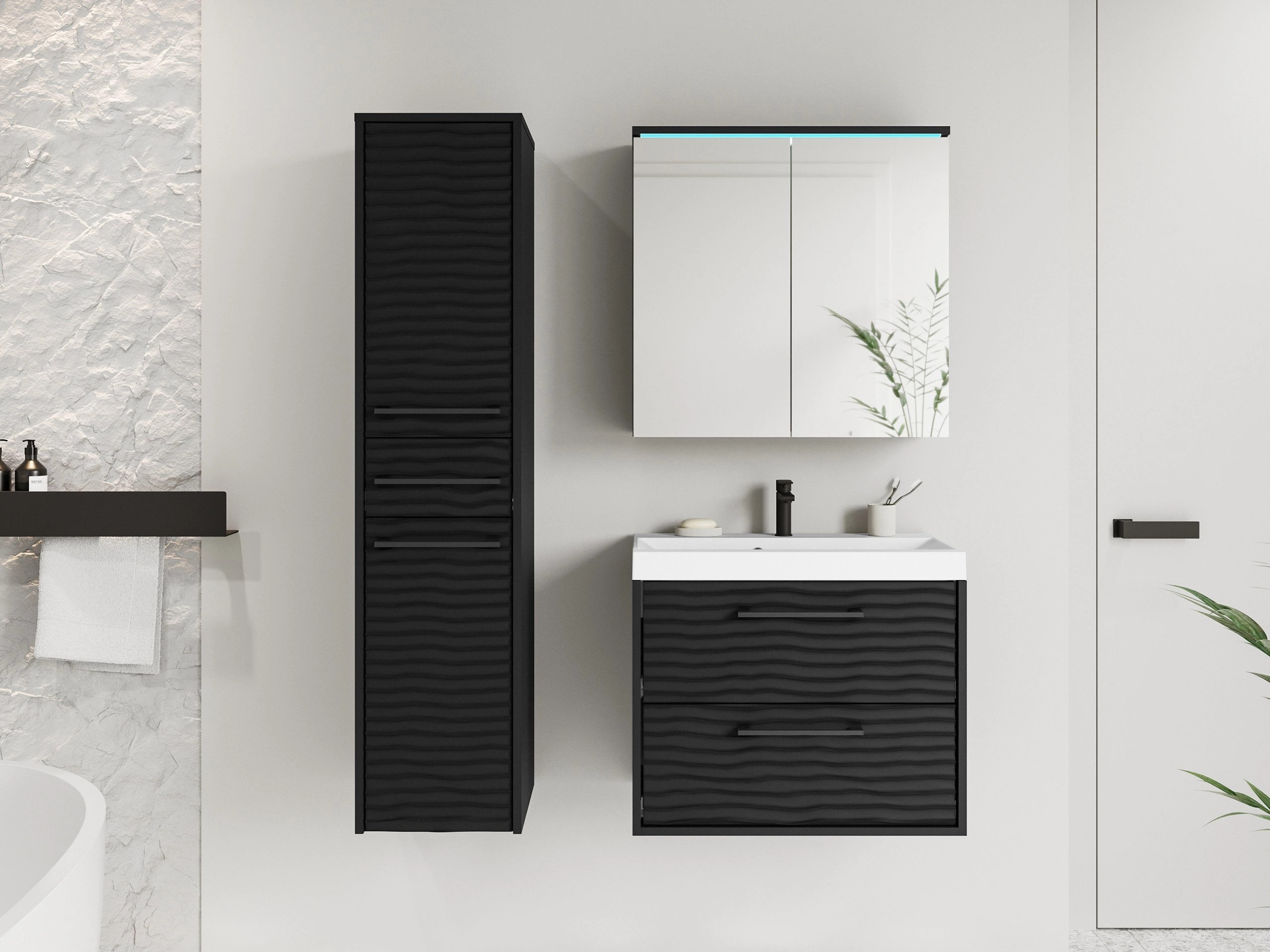 Bathroom set Sarasota 173 (Graphite)