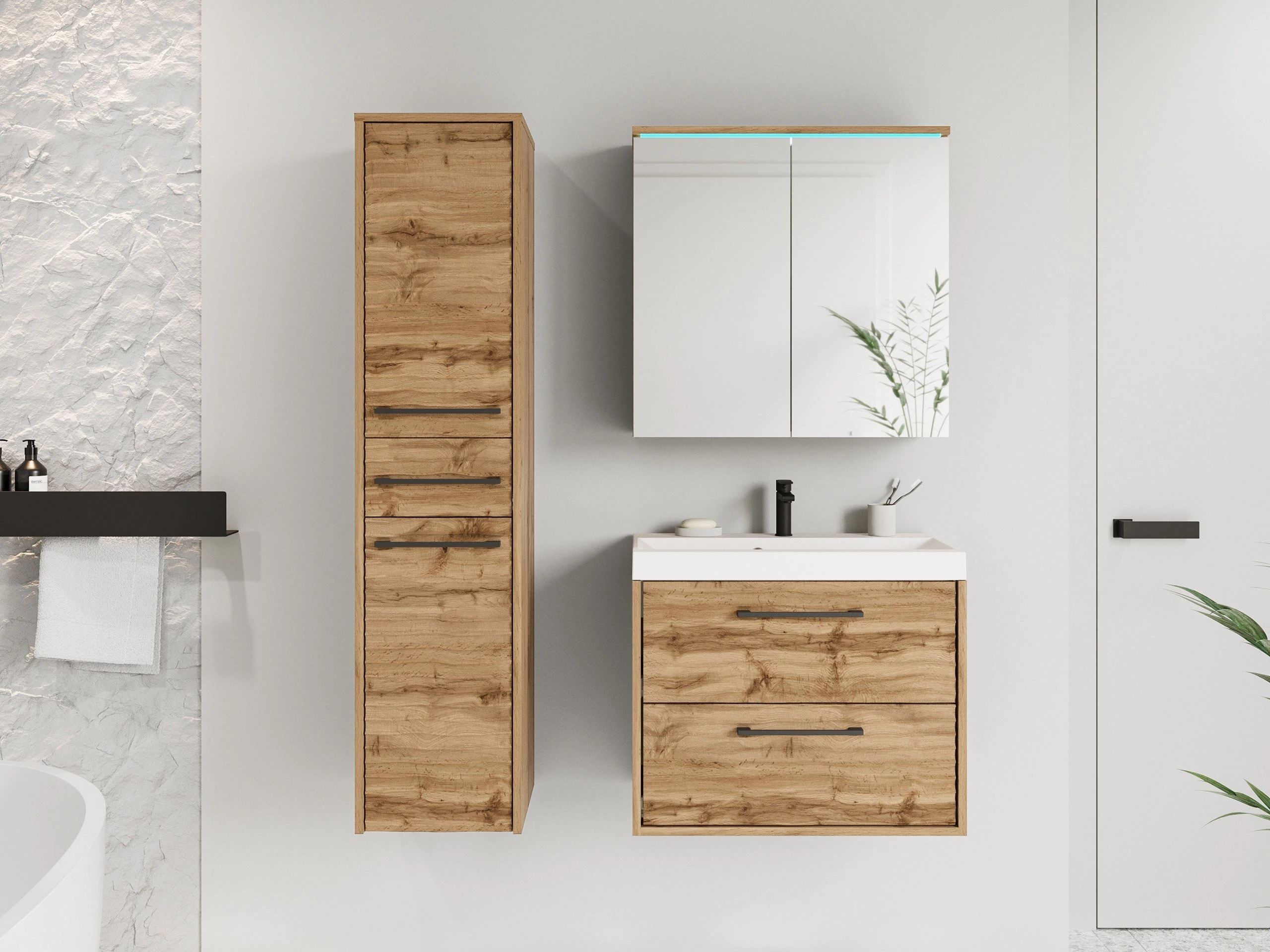Bathroom set Sarasota 173 (Wotan Oak)