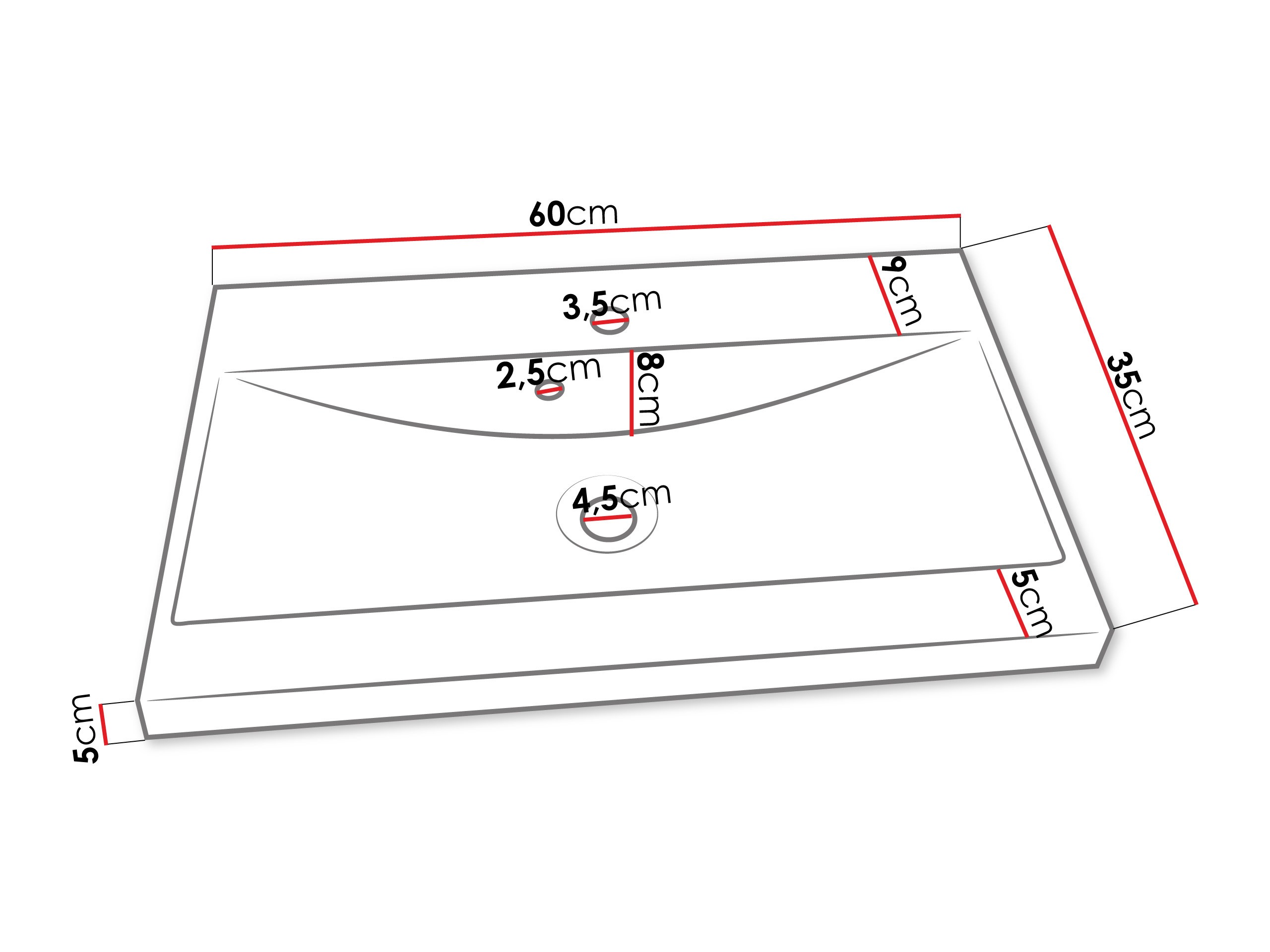 Bathroom set Sarasota 173 (Wotan Oak)