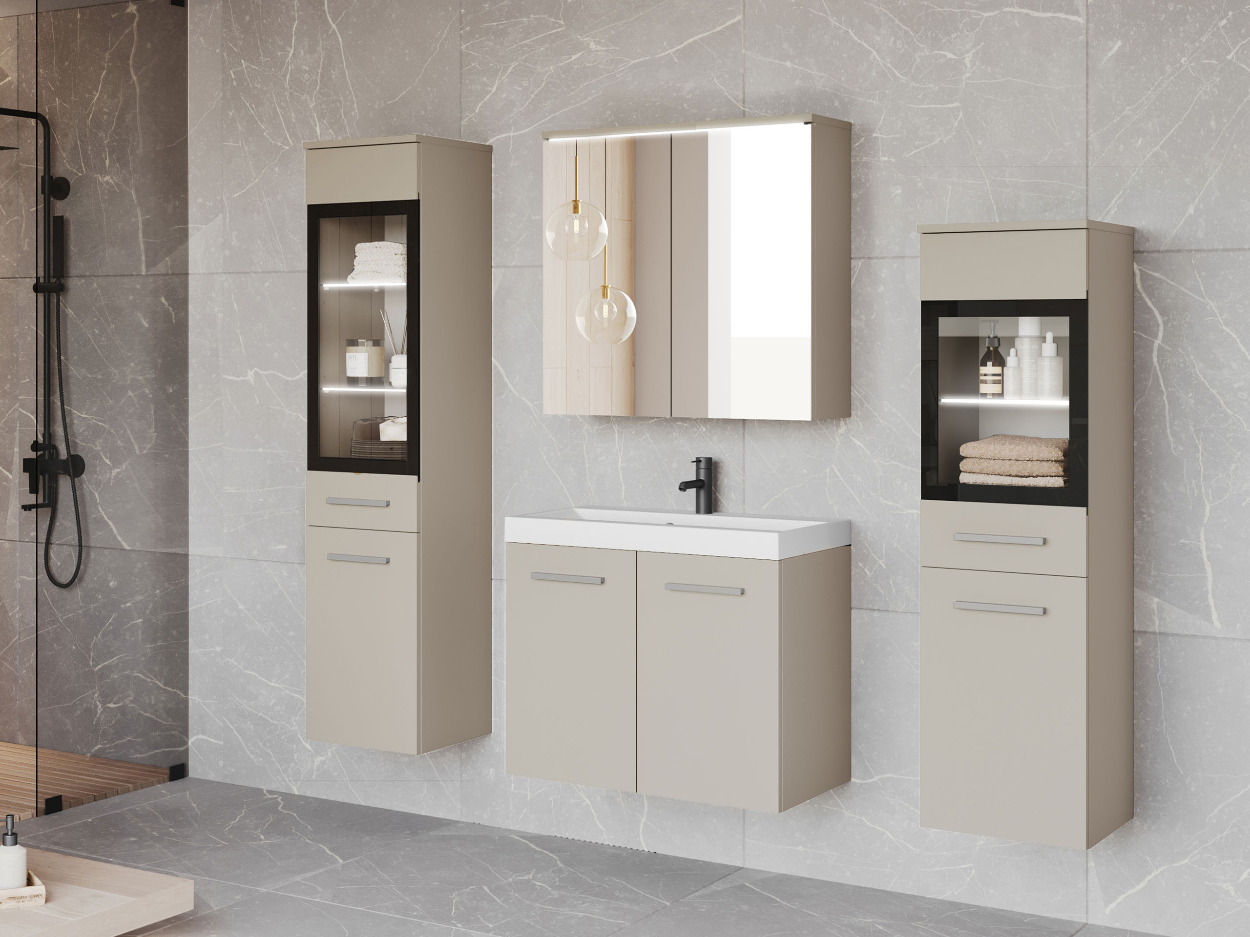 Bathroom set Scientia III (Cashmere)