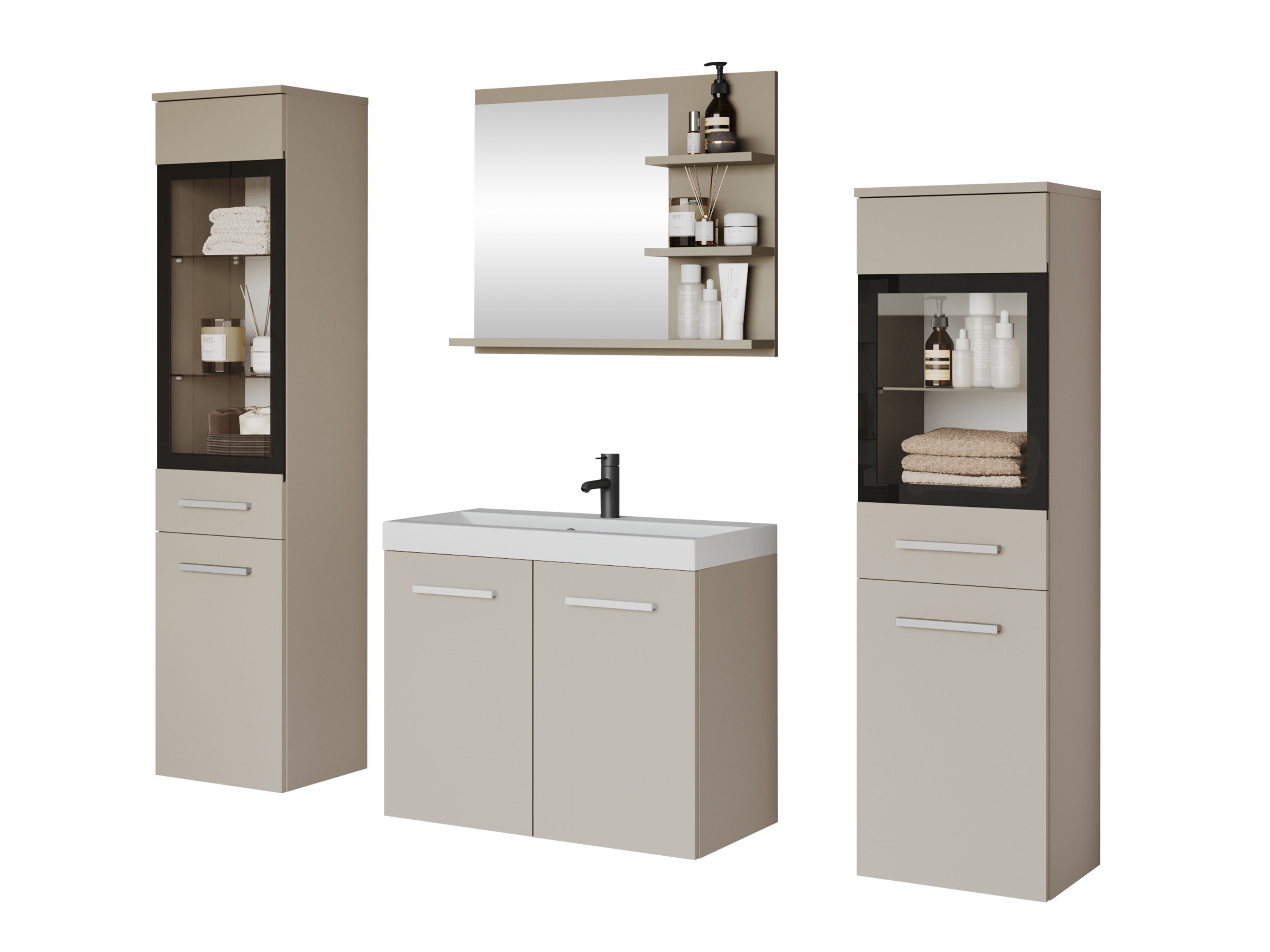 Bathroom set Scientia IV (Cashmere)