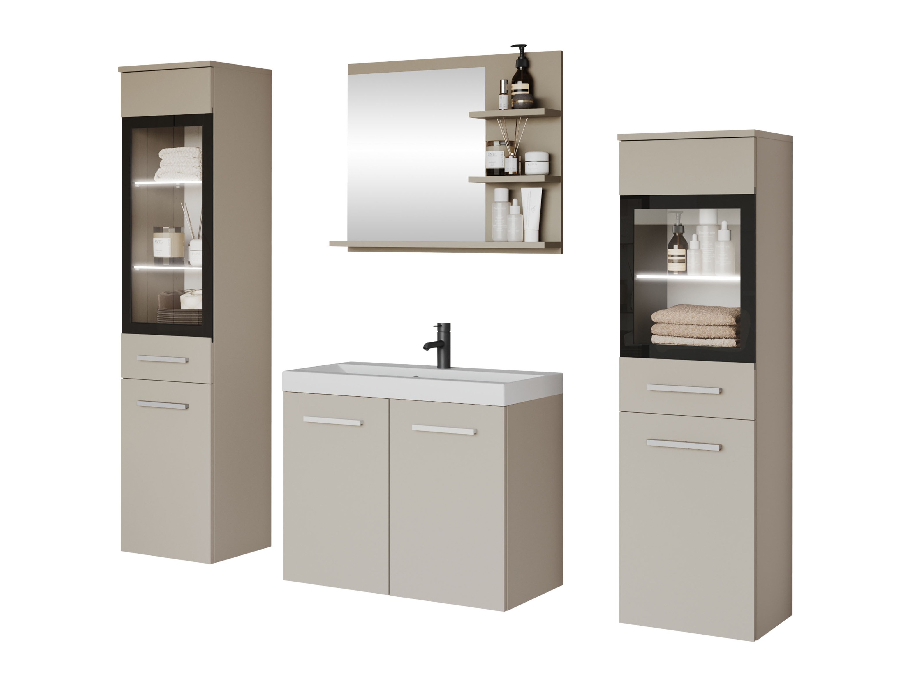 Bathroom set Scientia IV (Cashmere)