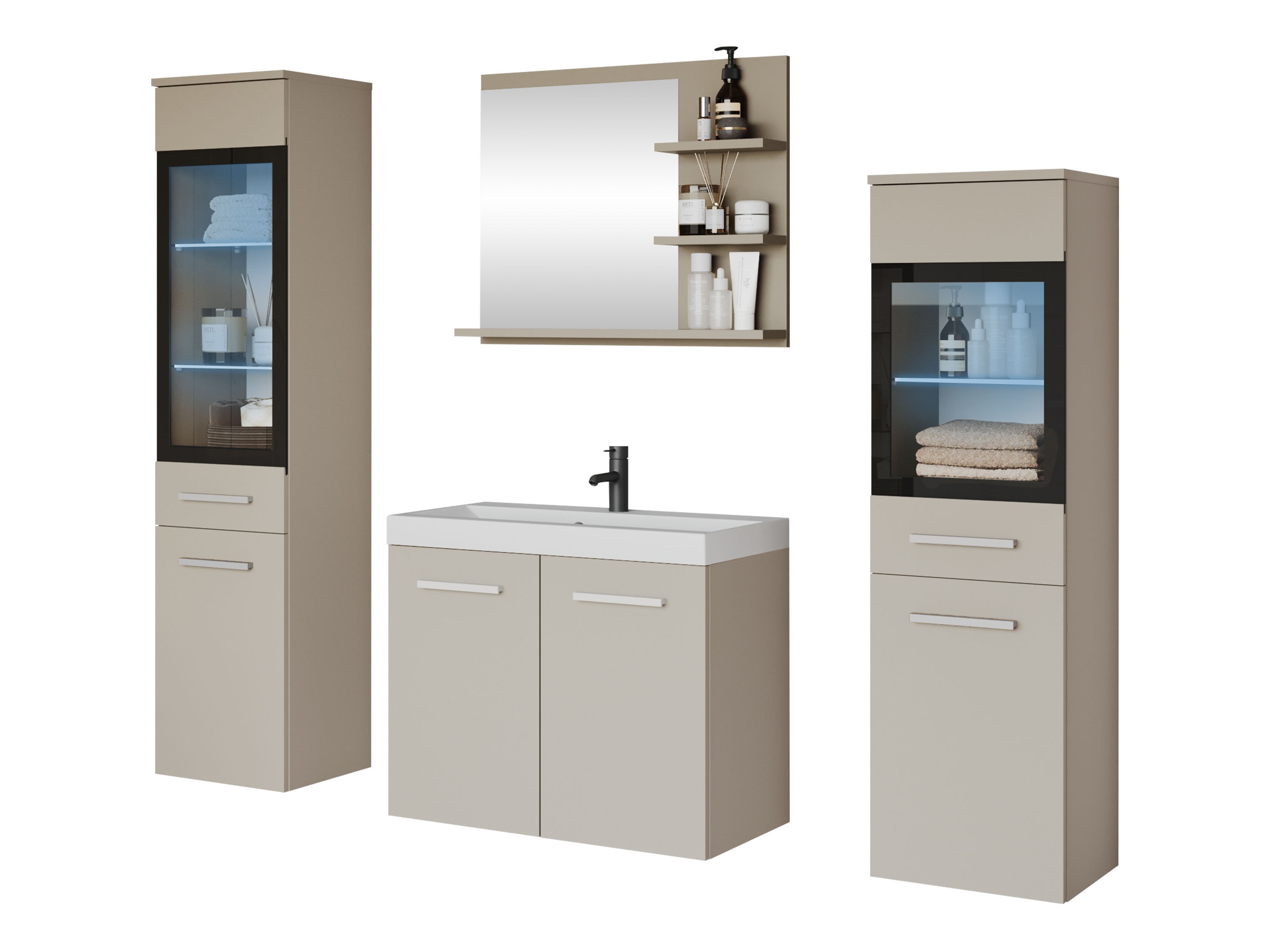 Bathroom set Scientia IV (Cashmere)