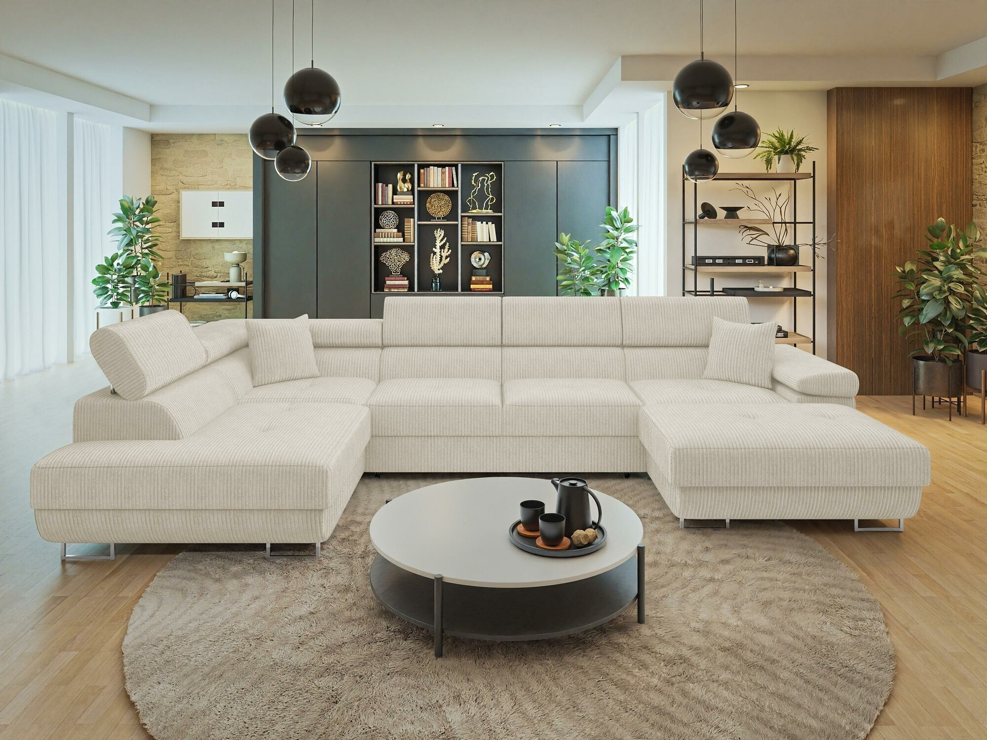 Corner sofa Comfivo Eliferu 103 (Poso 100)