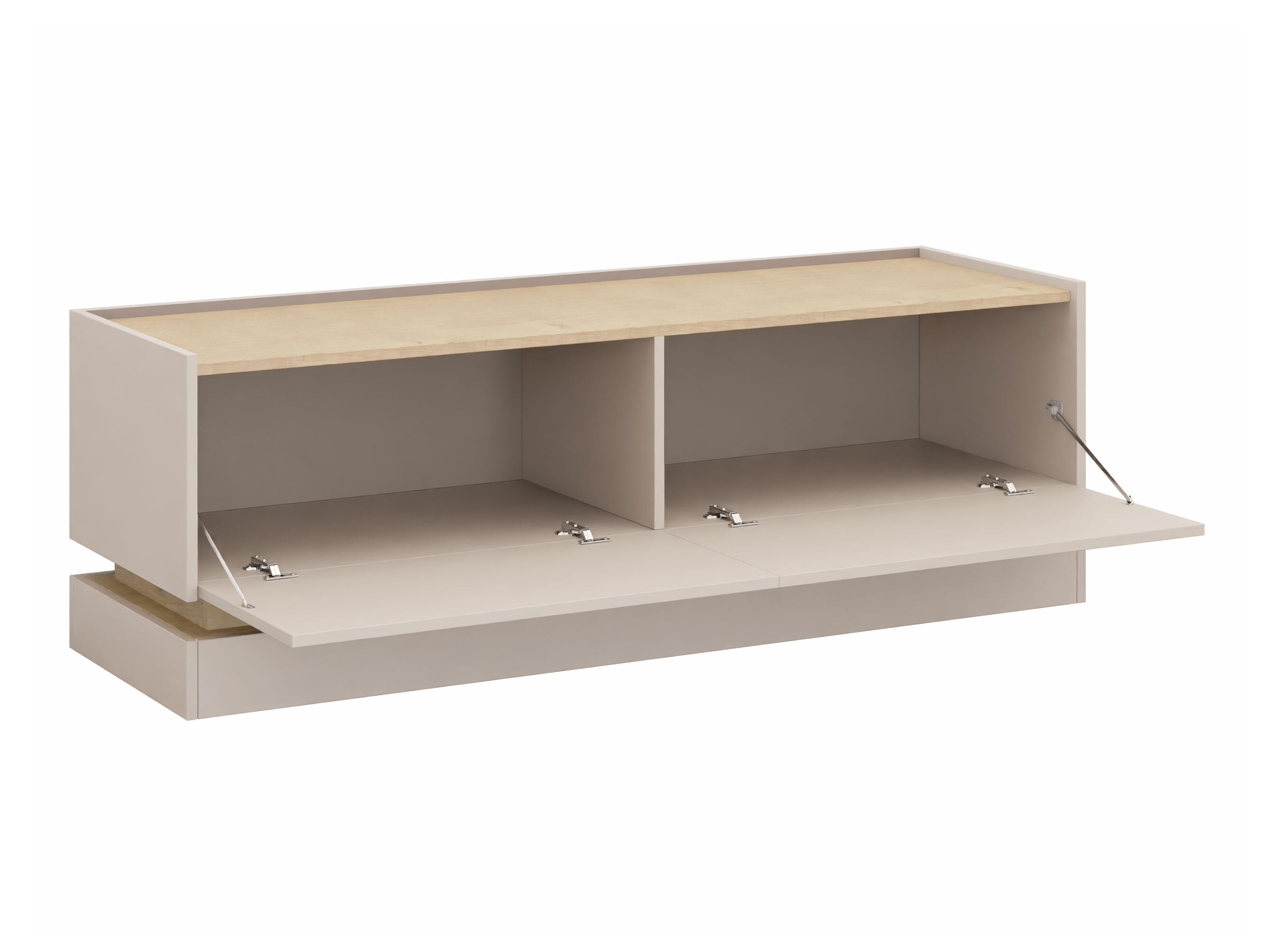 TV stand Comfivo Dalvenu 105 (Black + Oak)
