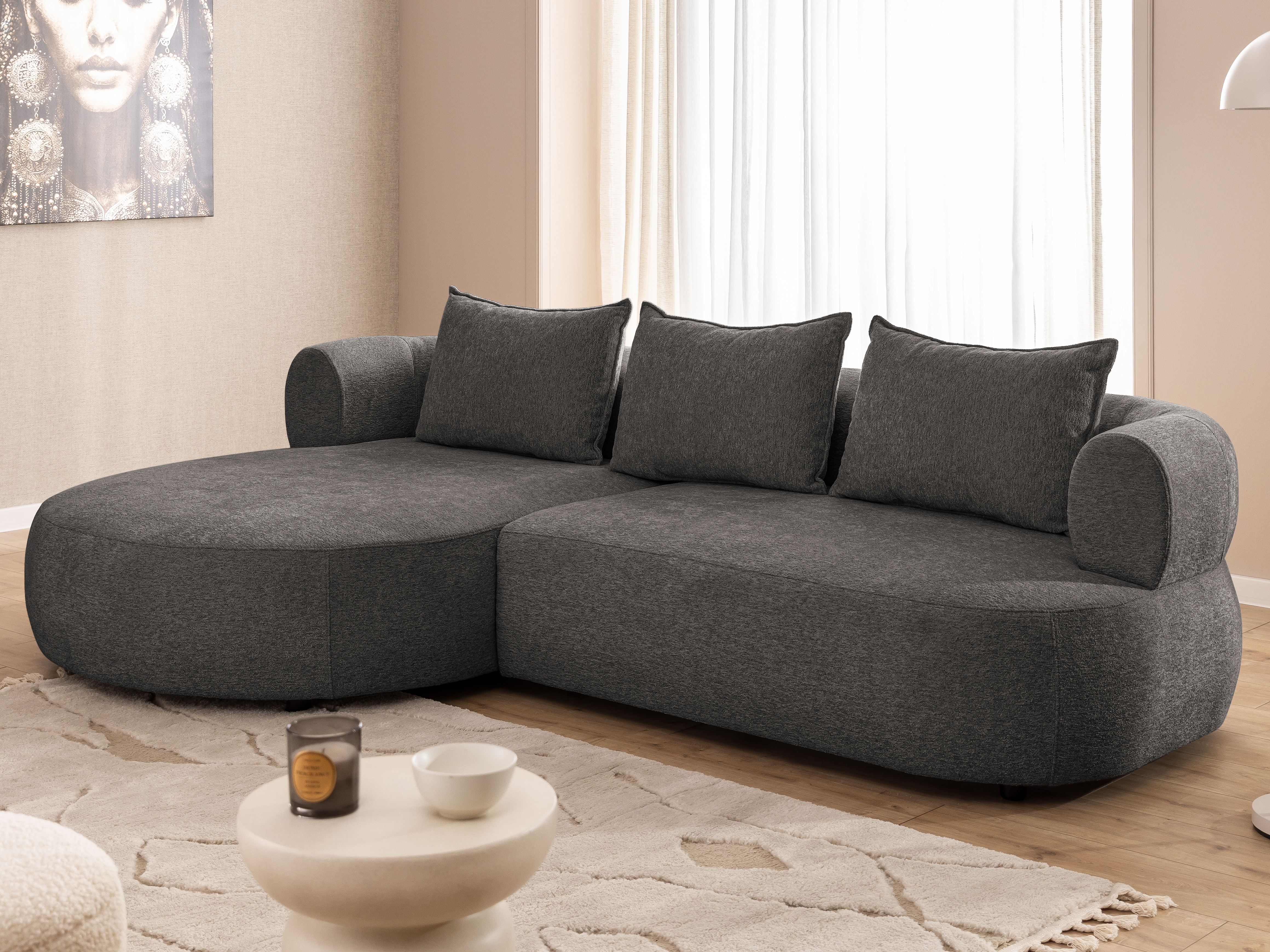 Corner sofa Rocklin 101 (Toro 05)