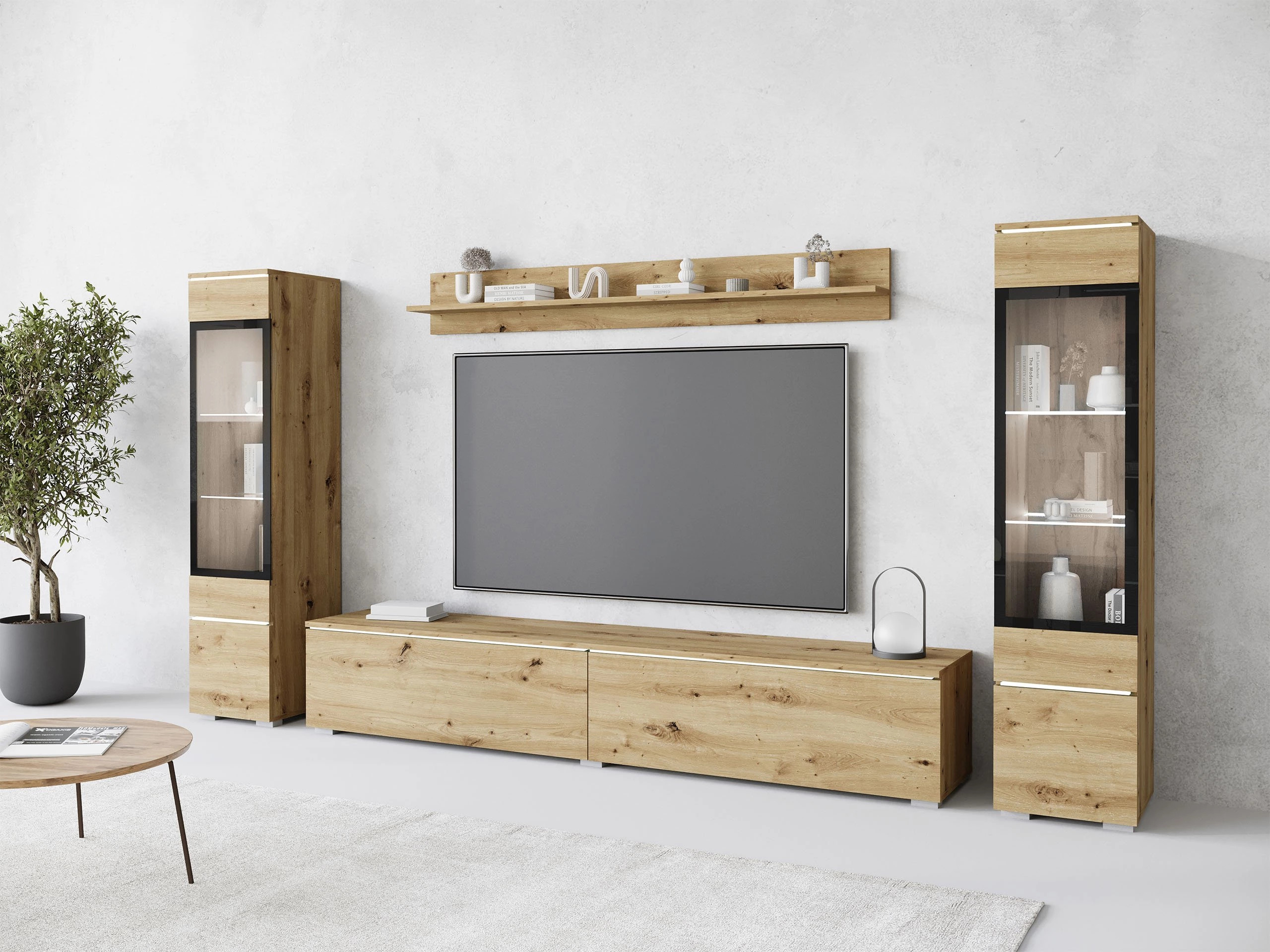 Living room set Mirfivo 101 (Artisan oak)